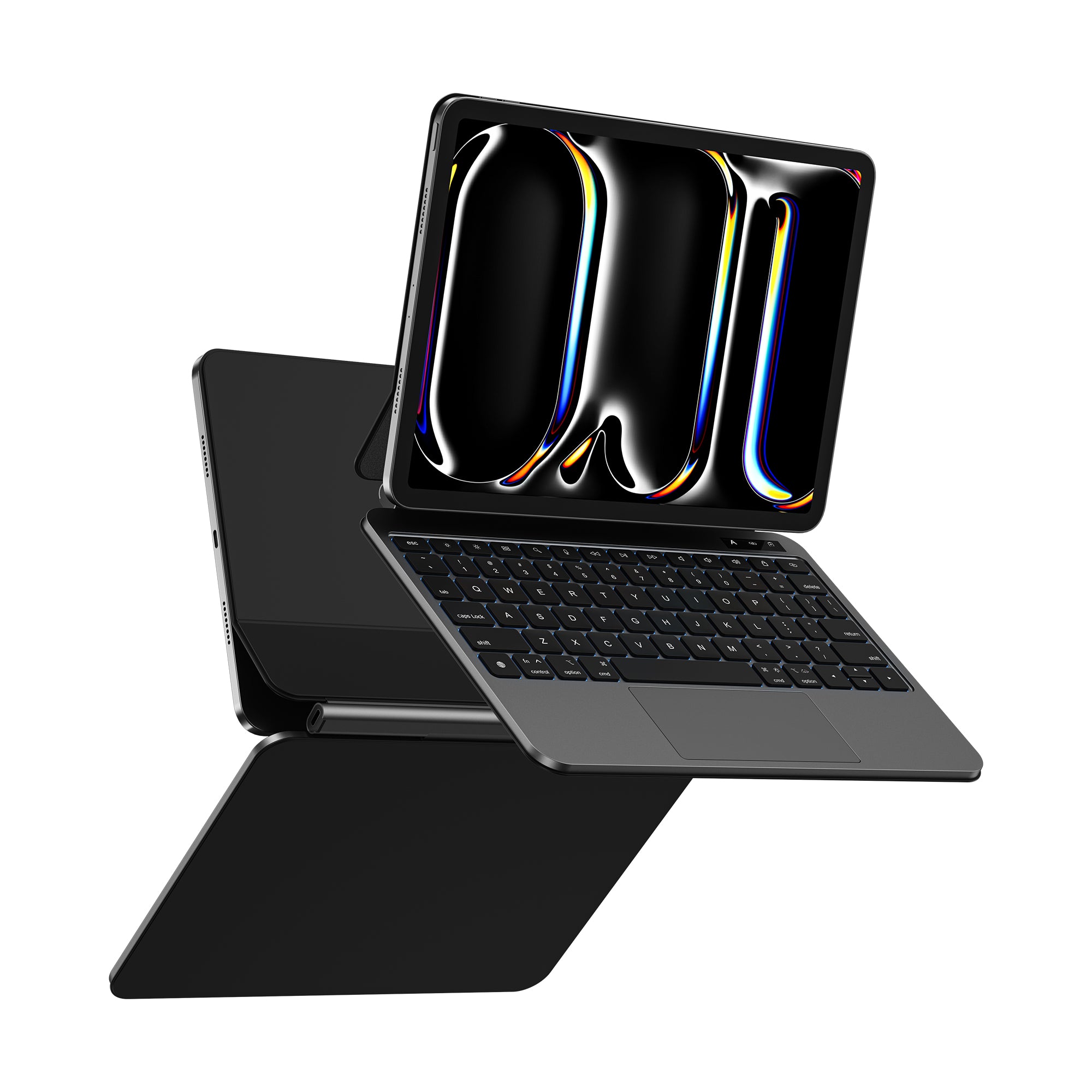 WIWU Magic Keyboard MK-002 Pro Strong Magnetic Attached Lightweight Tablet Keyboard Case
