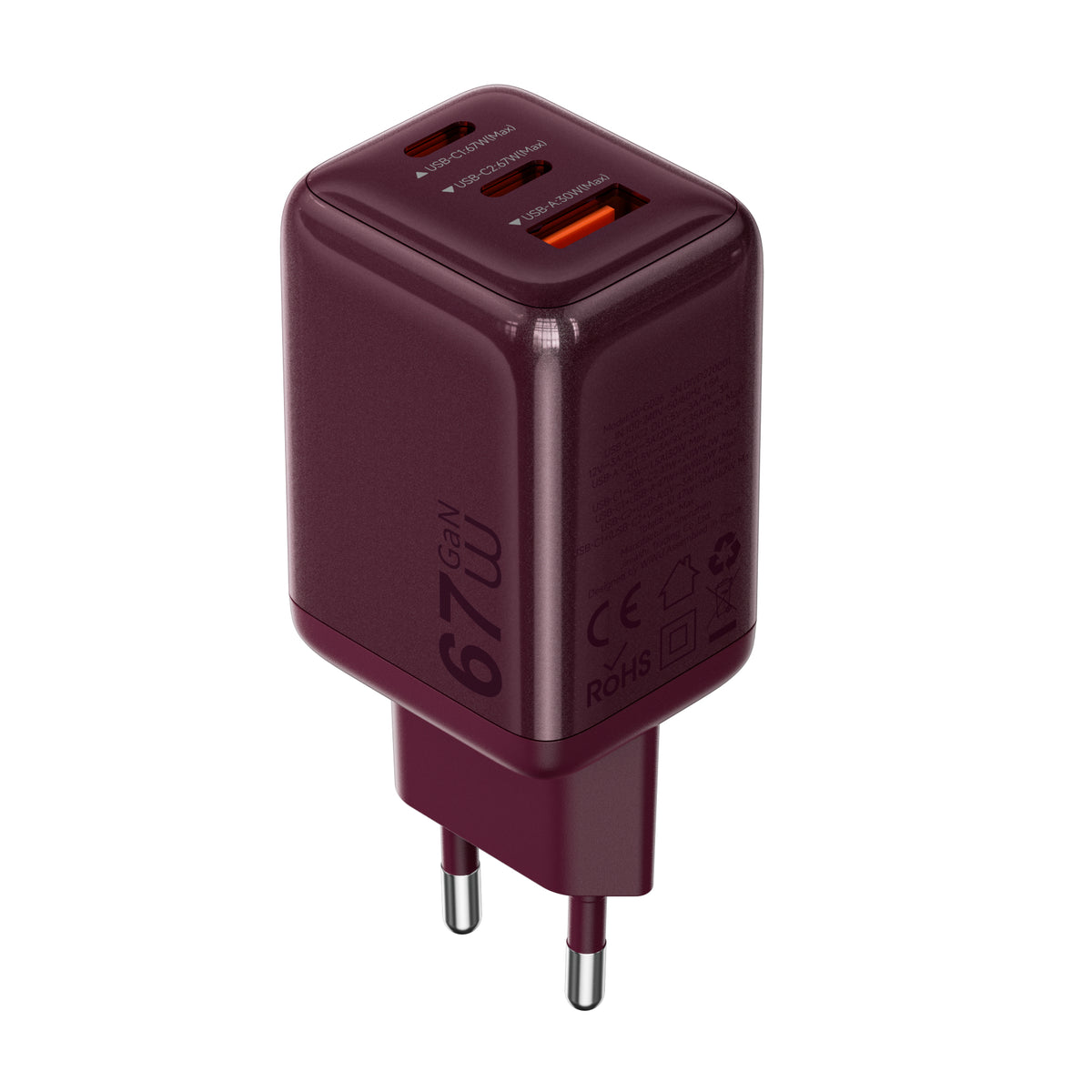 WiWU Wi-G026 67W GaN Travel Charger