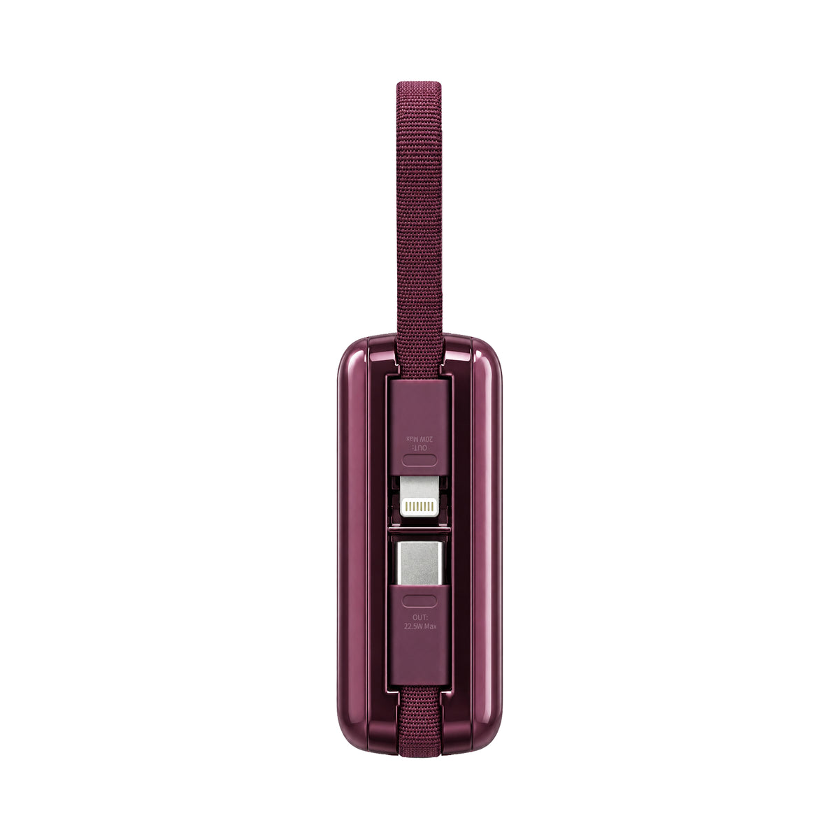WiWU XF17 3-in-1 Magnetic Wireless Power Bank with Built-in Cable 10000mAh