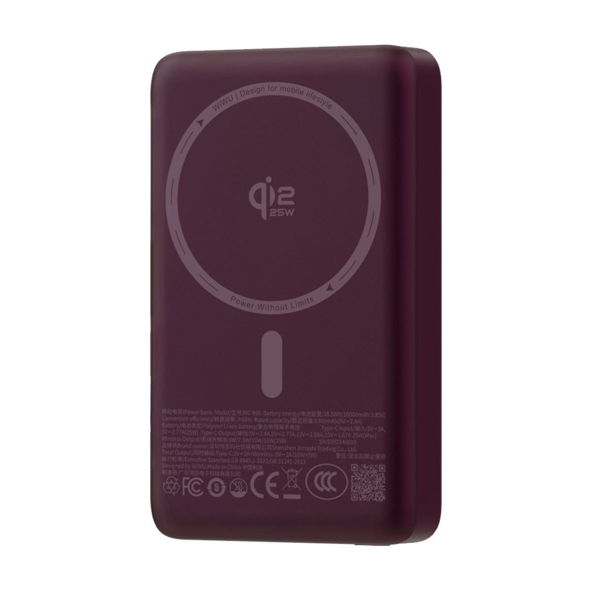 WiWU MC-995 Mag Turbo 25W Power Bank