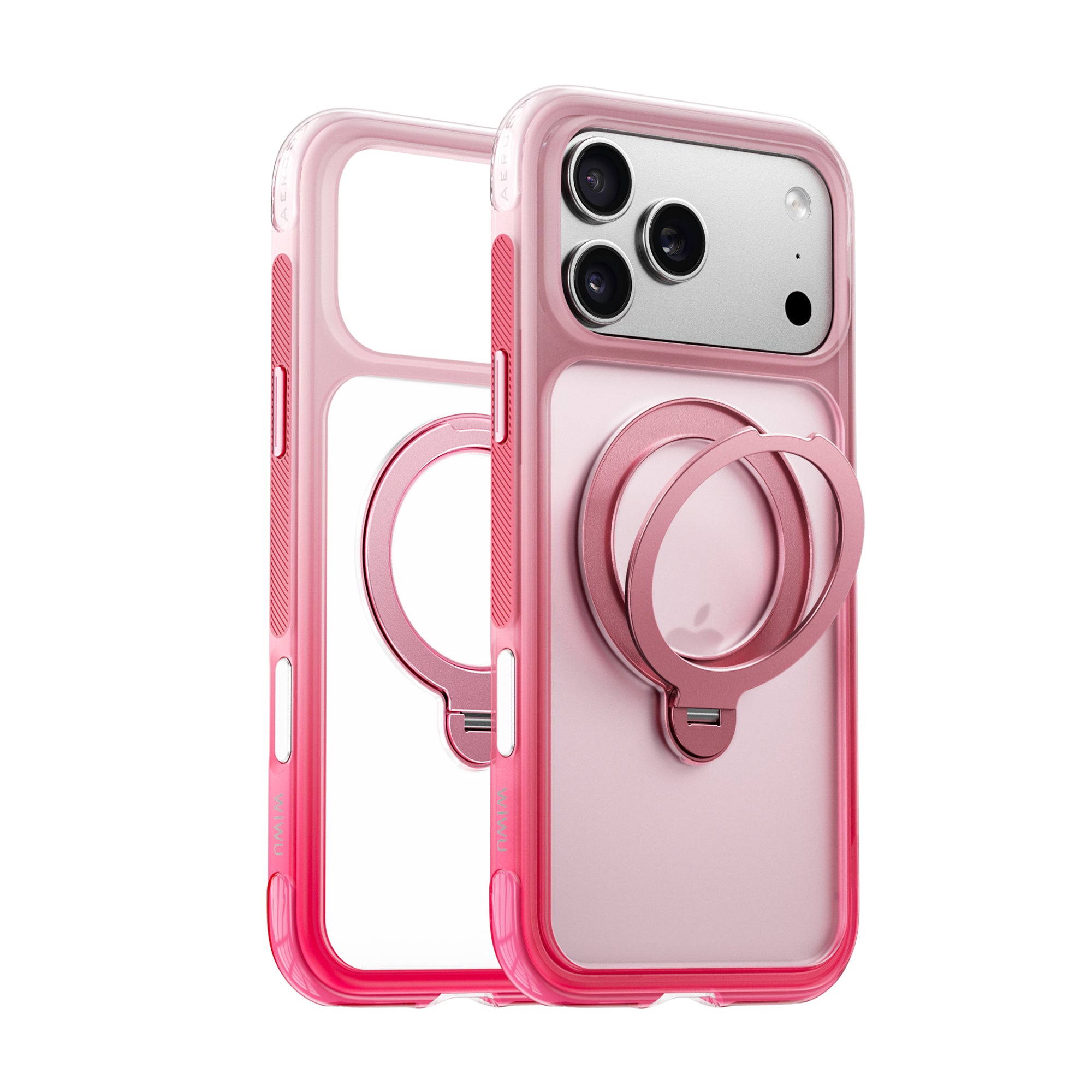 WiWU AeroShield Aurora Airbag Anti-Drop MagSafe Stand Case – AS-204