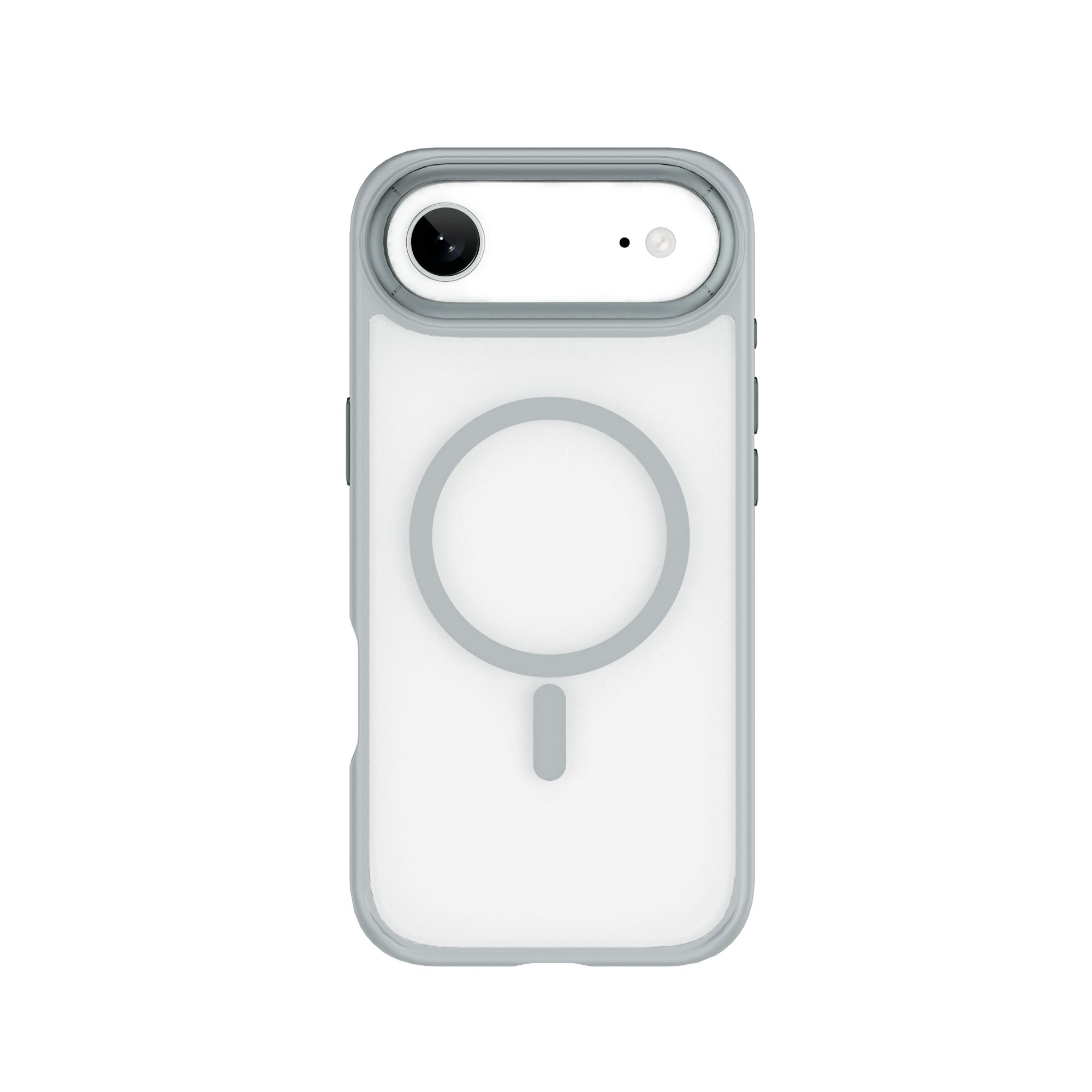 WiWU FGG-012 Armor Magnetic Case Soft Touch with Metal Buttons and Camera Ring for IP17 Series