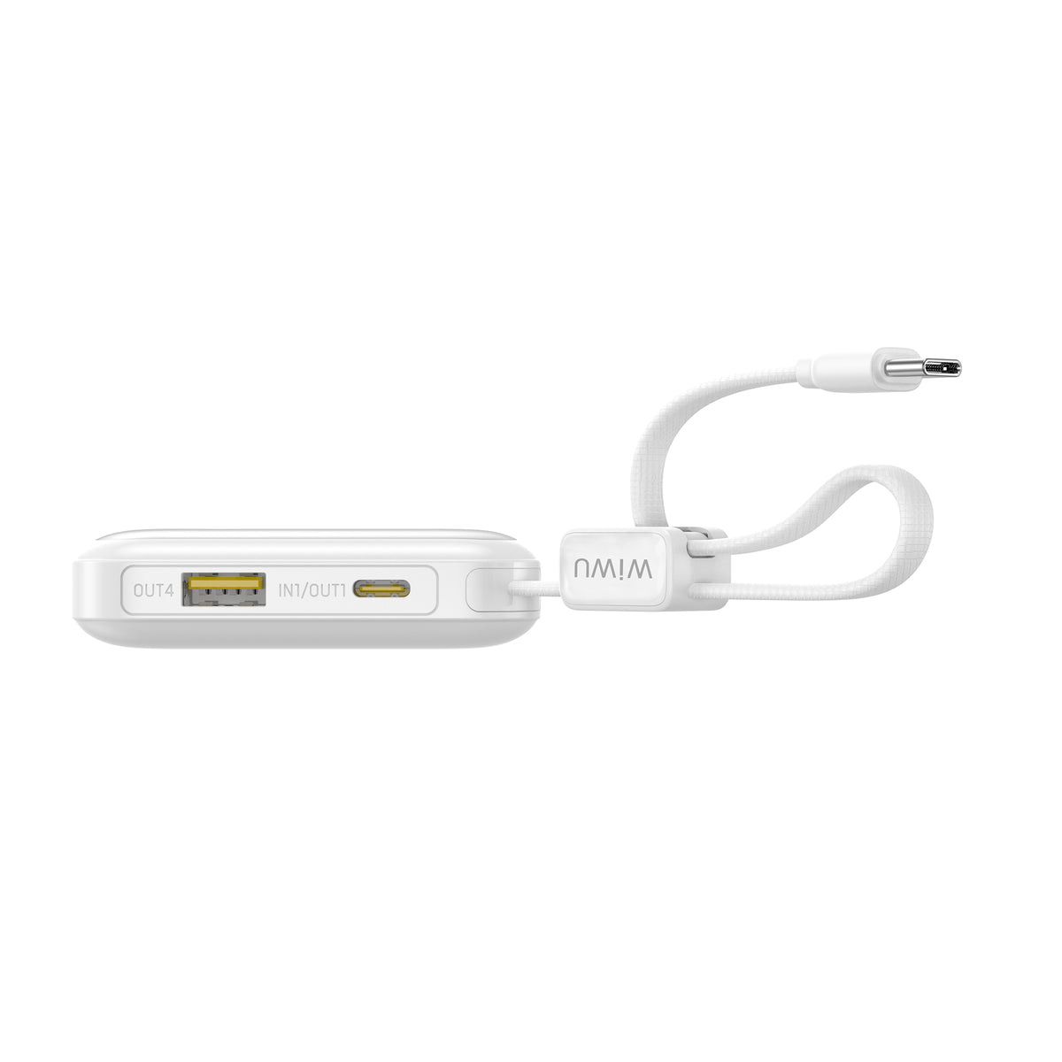 WiWU Wi-P001 10000mAh 22.5W Fast Charging Power Bank with LED Display