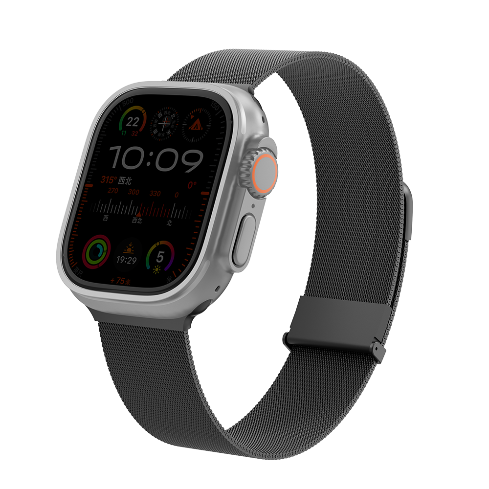 WiWU WB302 MagFlex Secure Magnetic Mesh Watch Band for Apple Watch