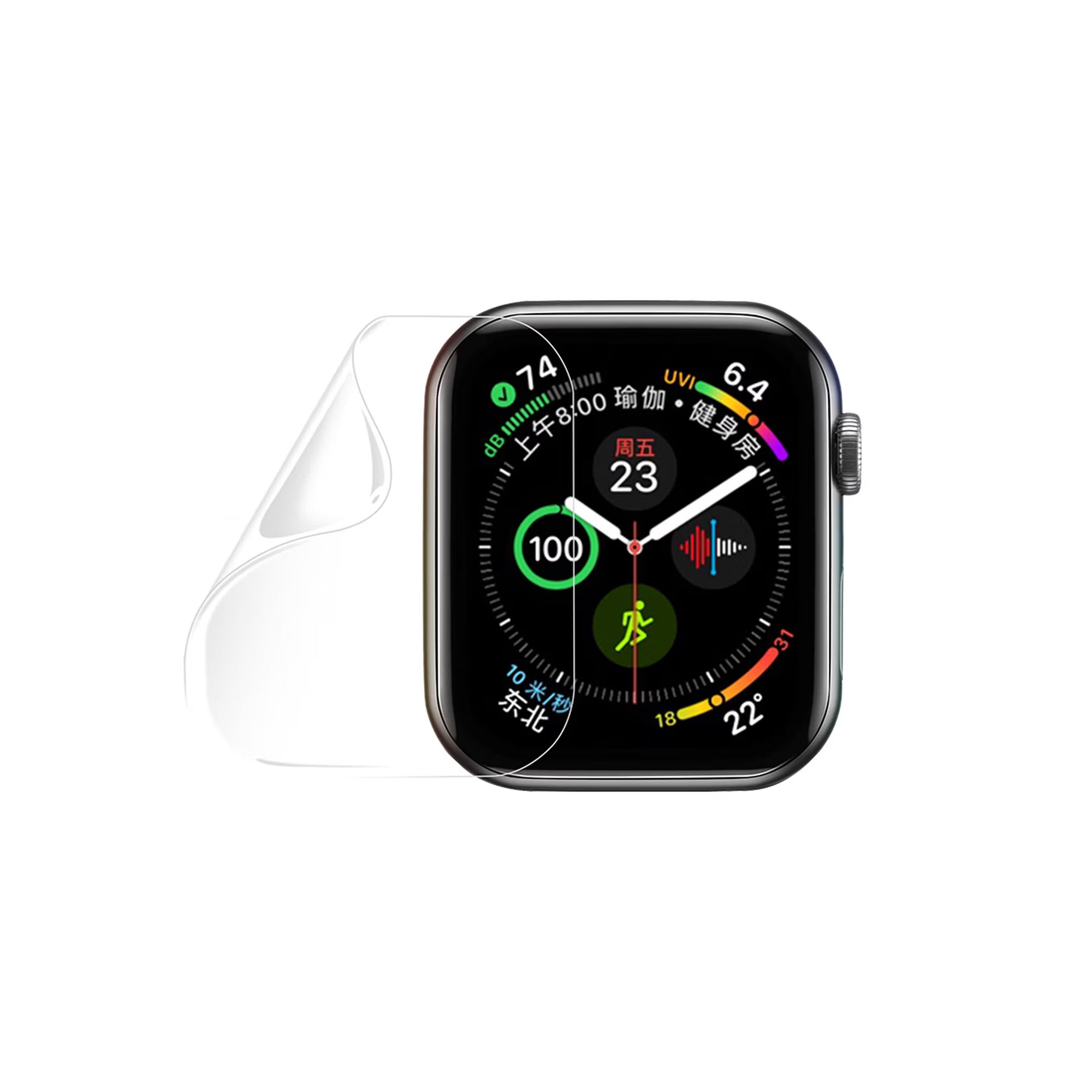 WiWU EPU Self-Healing Apple Watch Film Wi-JD108 (2-Pack)