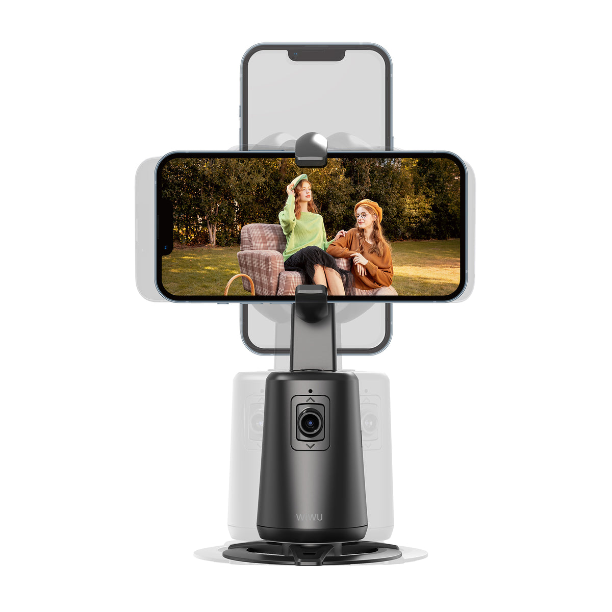 WiWU 360°Camera gimbal stablilizer Intelligent AI Camera Video Selfie Stick Magnetic three asis stick Wi-SE010