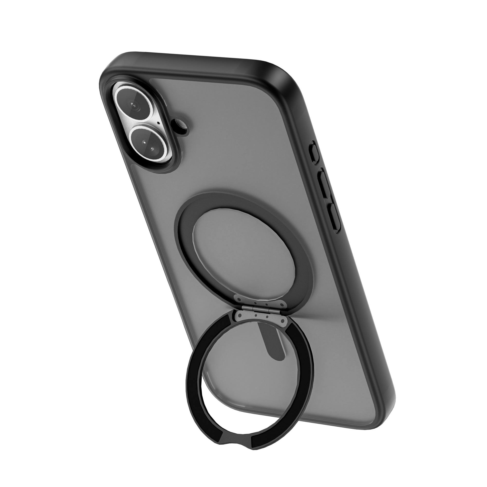 WiWU FGG-202 Soft Touch Magnetic Case with Kickstand Shockproof Skin Feel for IP17 Series