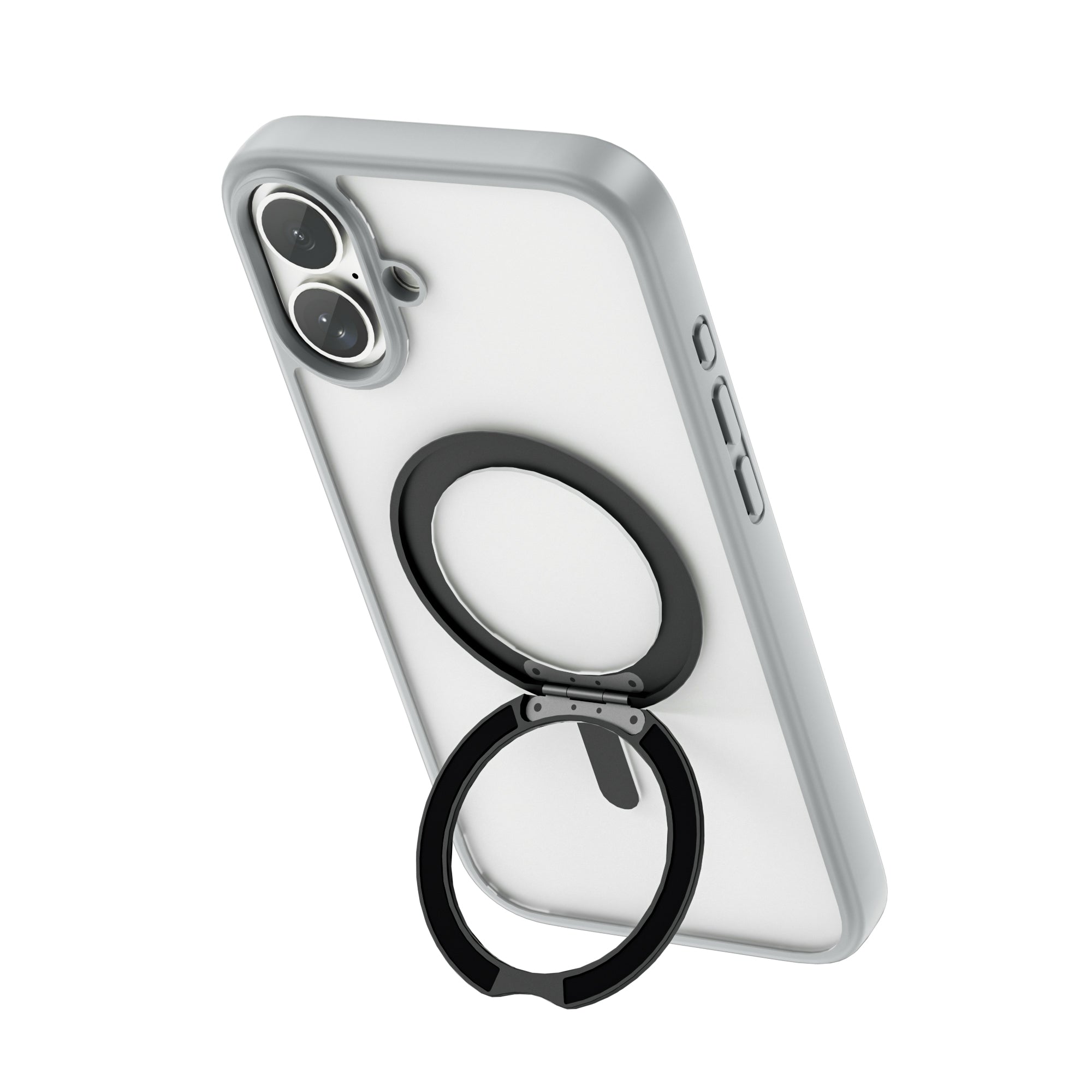 WiWU FGG-202 Soft Touch Magnetic Case with Kickstand Shockproof Skin Feel for IP17 Series