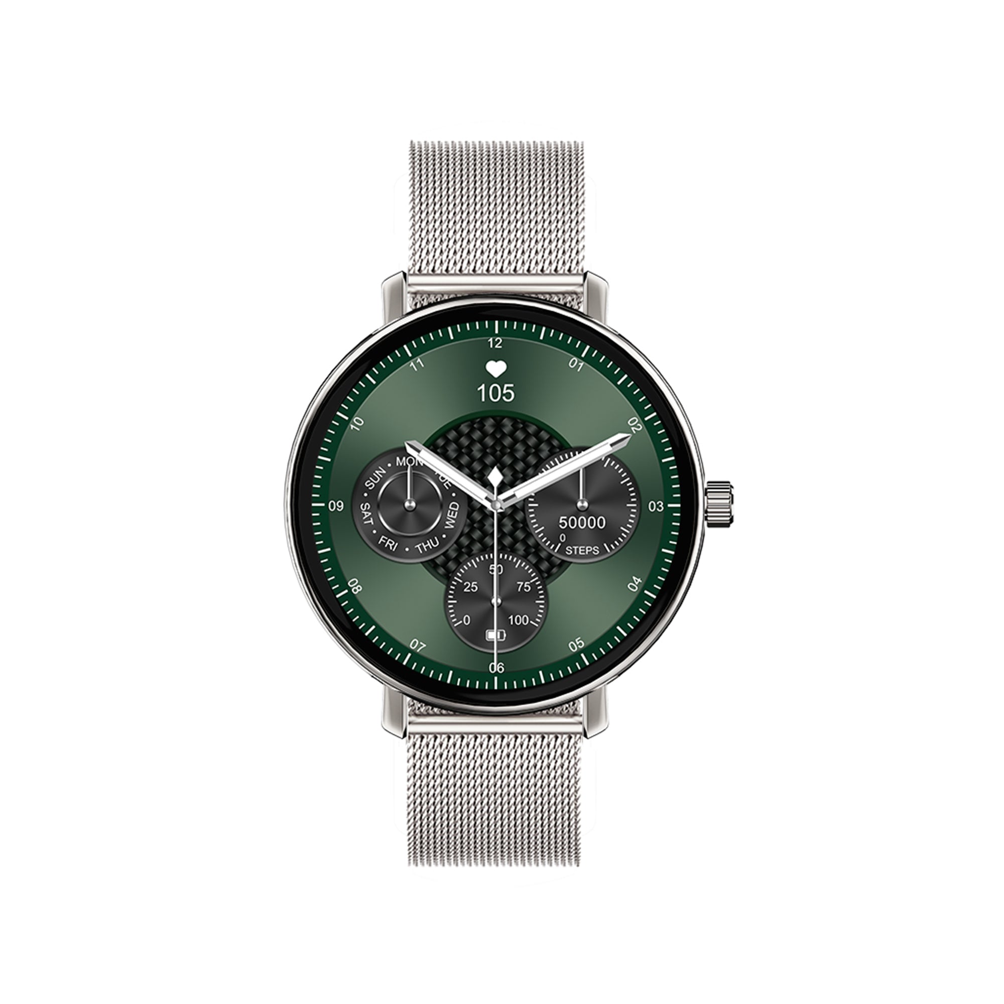 WiWU SW07 Smart Watch 1.32" AMOLED Display | Bluetooth Calling | Health & Fitness Tracker