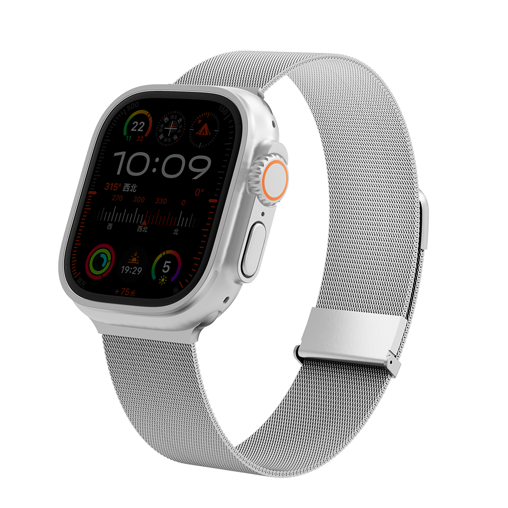 WiWU WB302 MagFlex Secure Magnetic Mesh Watch Band for Apple Watch