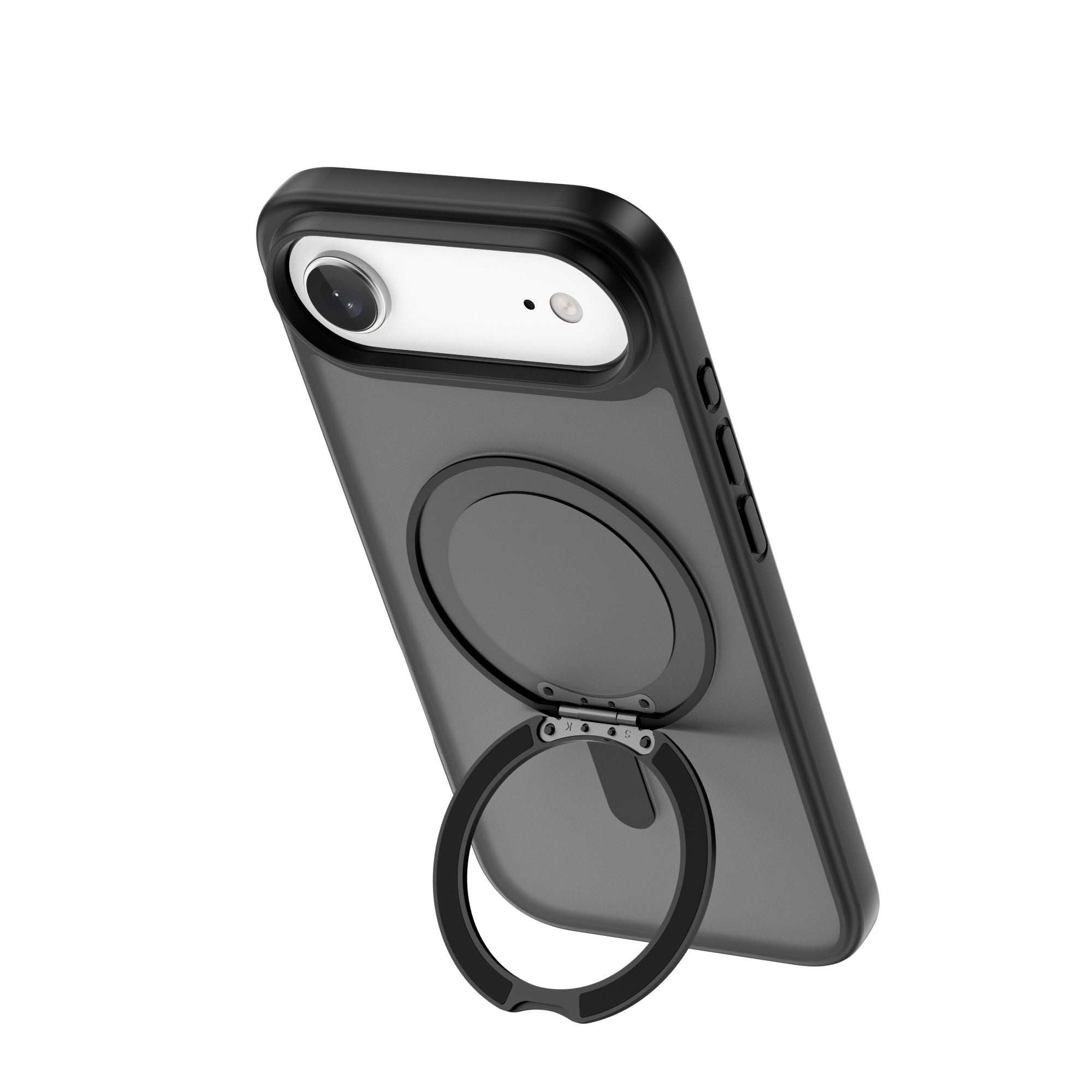 WiWU FGG-202 Soft Touch Magnetic Case with Kickstand Shockproof Skin Feel for IP17 Series