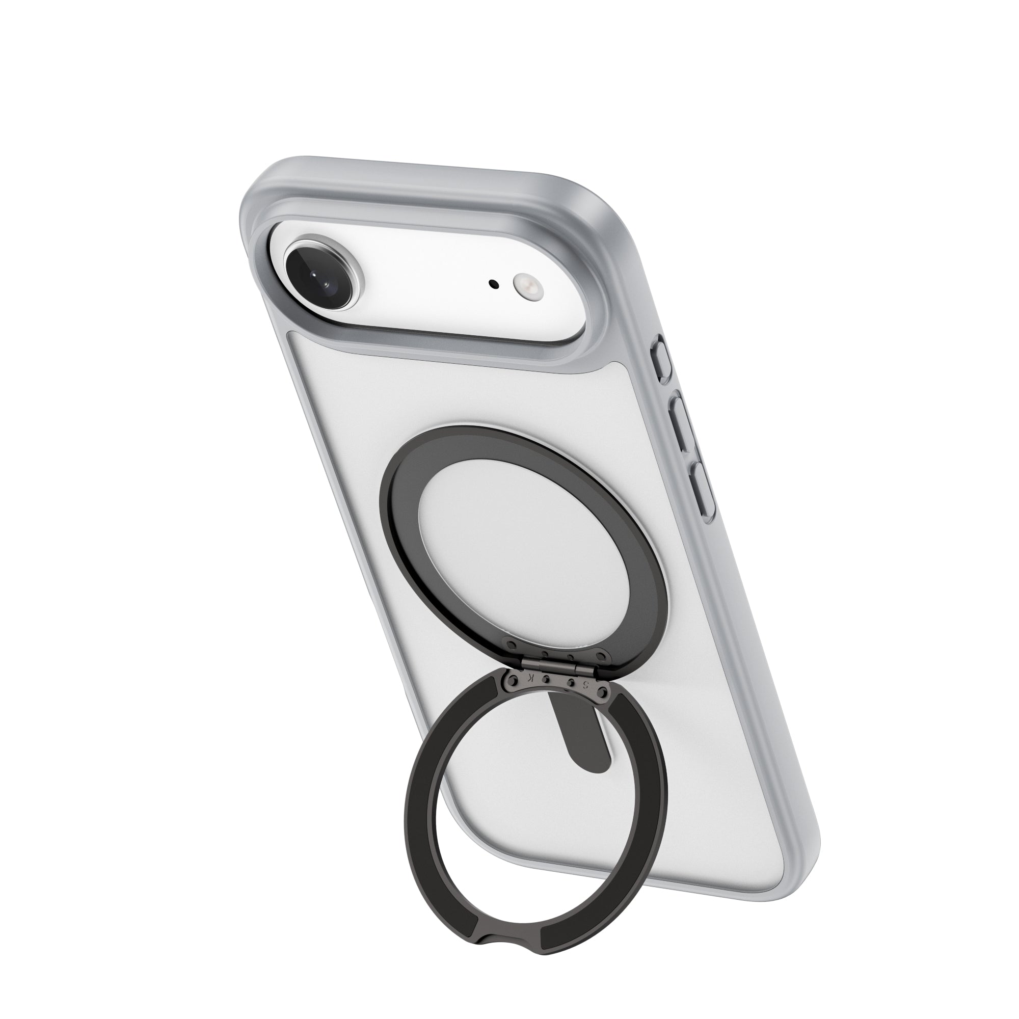 WiWU FGG-202 Soft Touch Magnetic Case with Kickstand Shockproof Skin Feel for IP17 Series