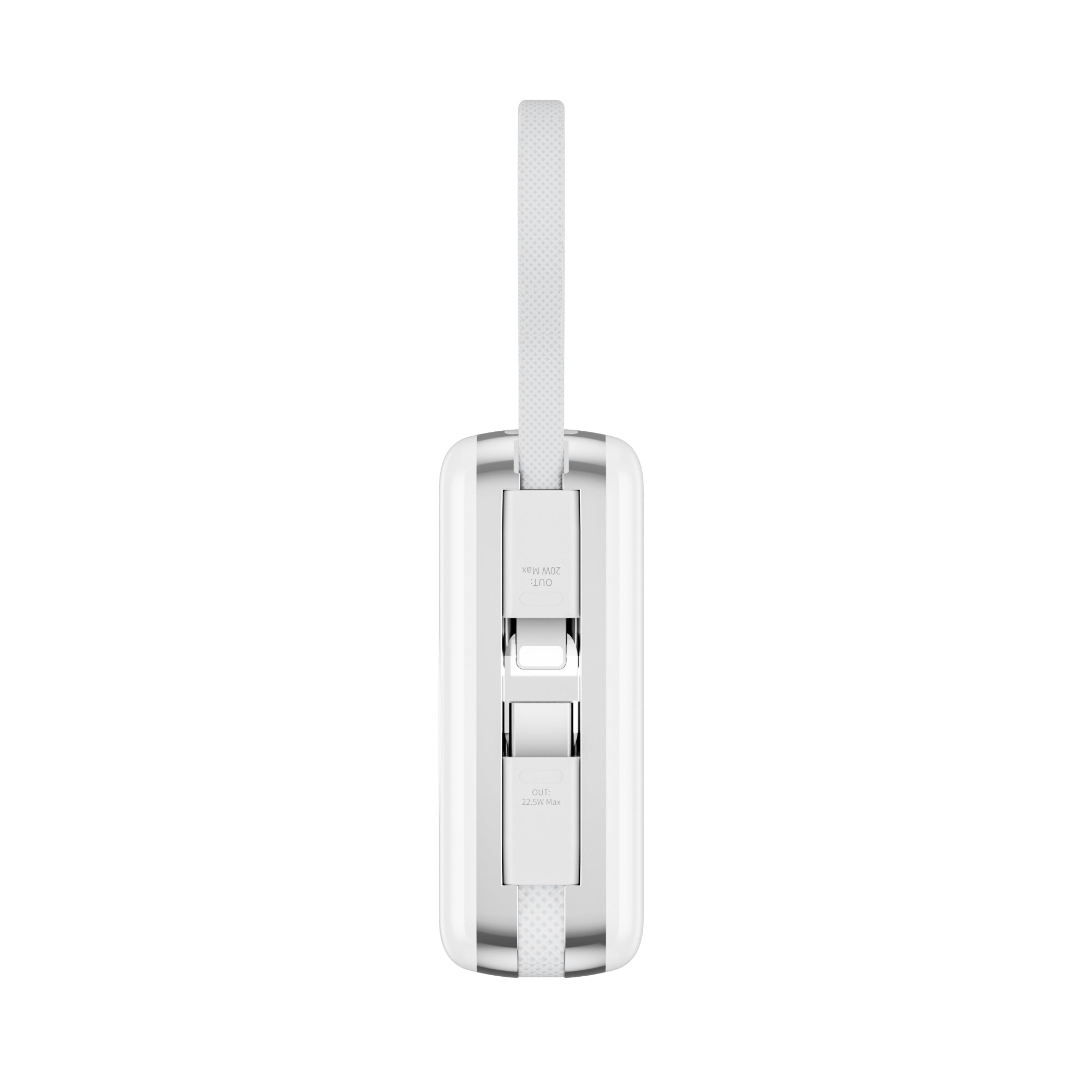 WiWU XF17 3-in-1 Magnetic Wireless Power Bank with Built-in Cable 10000mAh