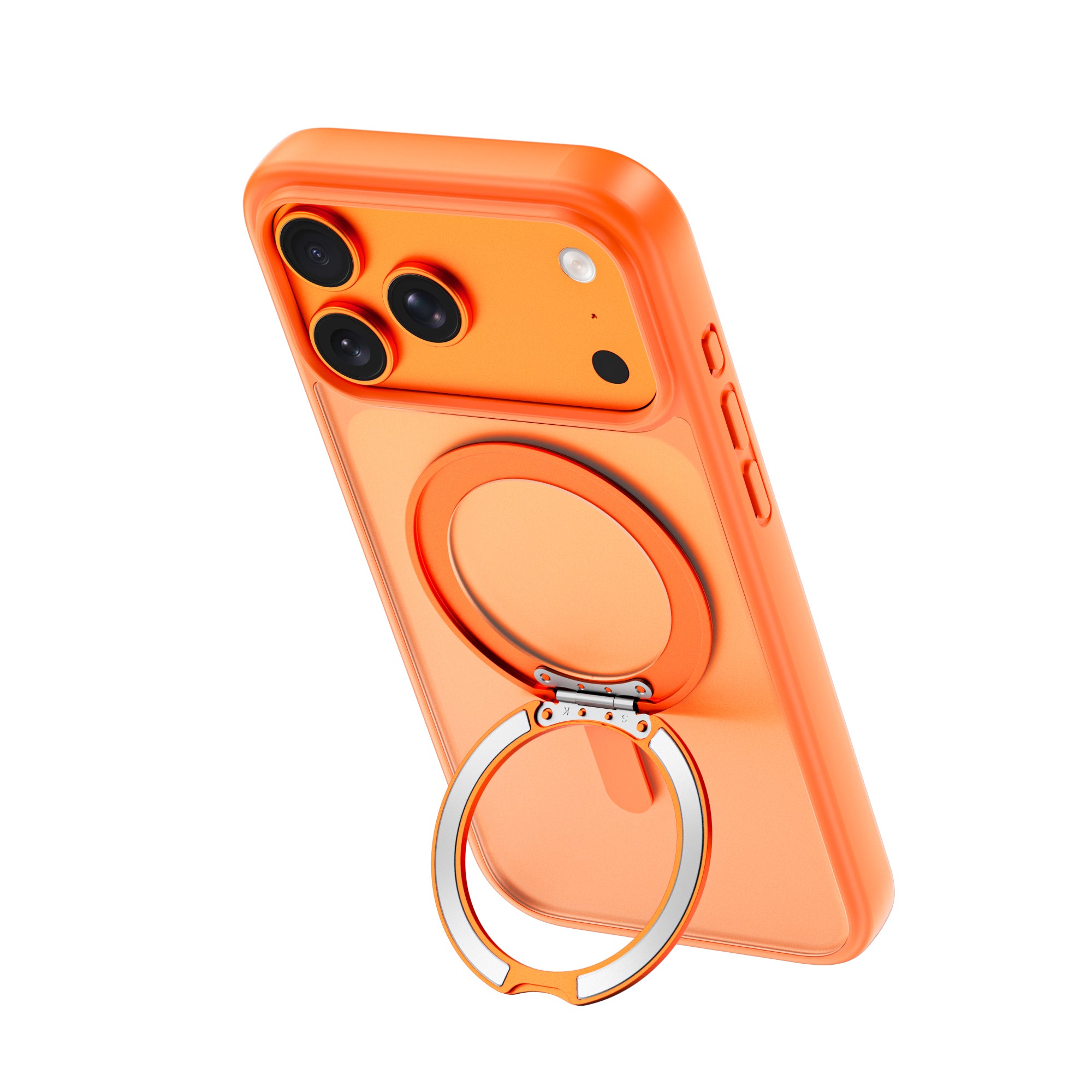 WiWU FGG-202 Soft Touch Magnetic Case with Kickstand Shockproof Skin Feel for IP17 Series