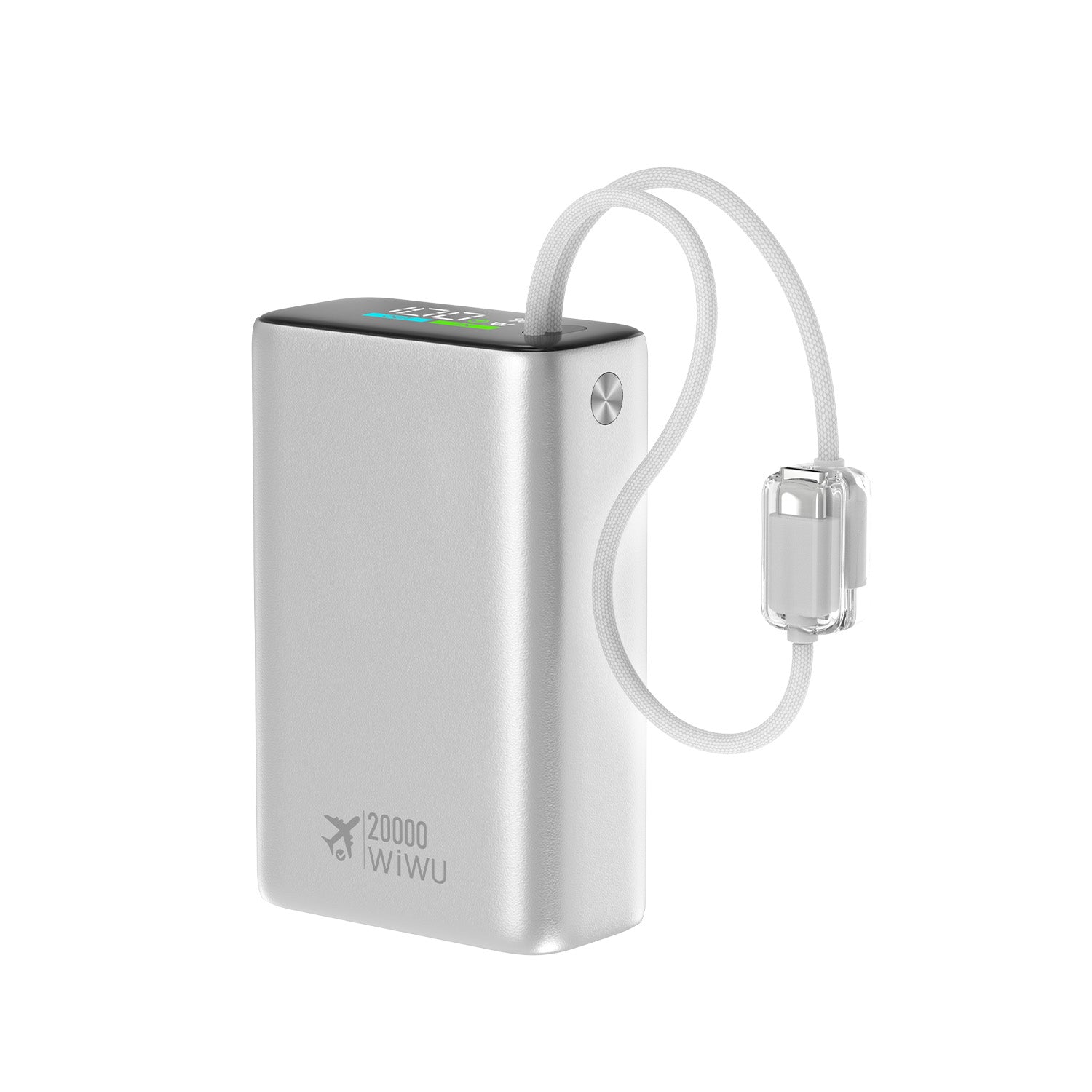 WiWU Power Plus Built-in Cable Power Bank Wi-P092