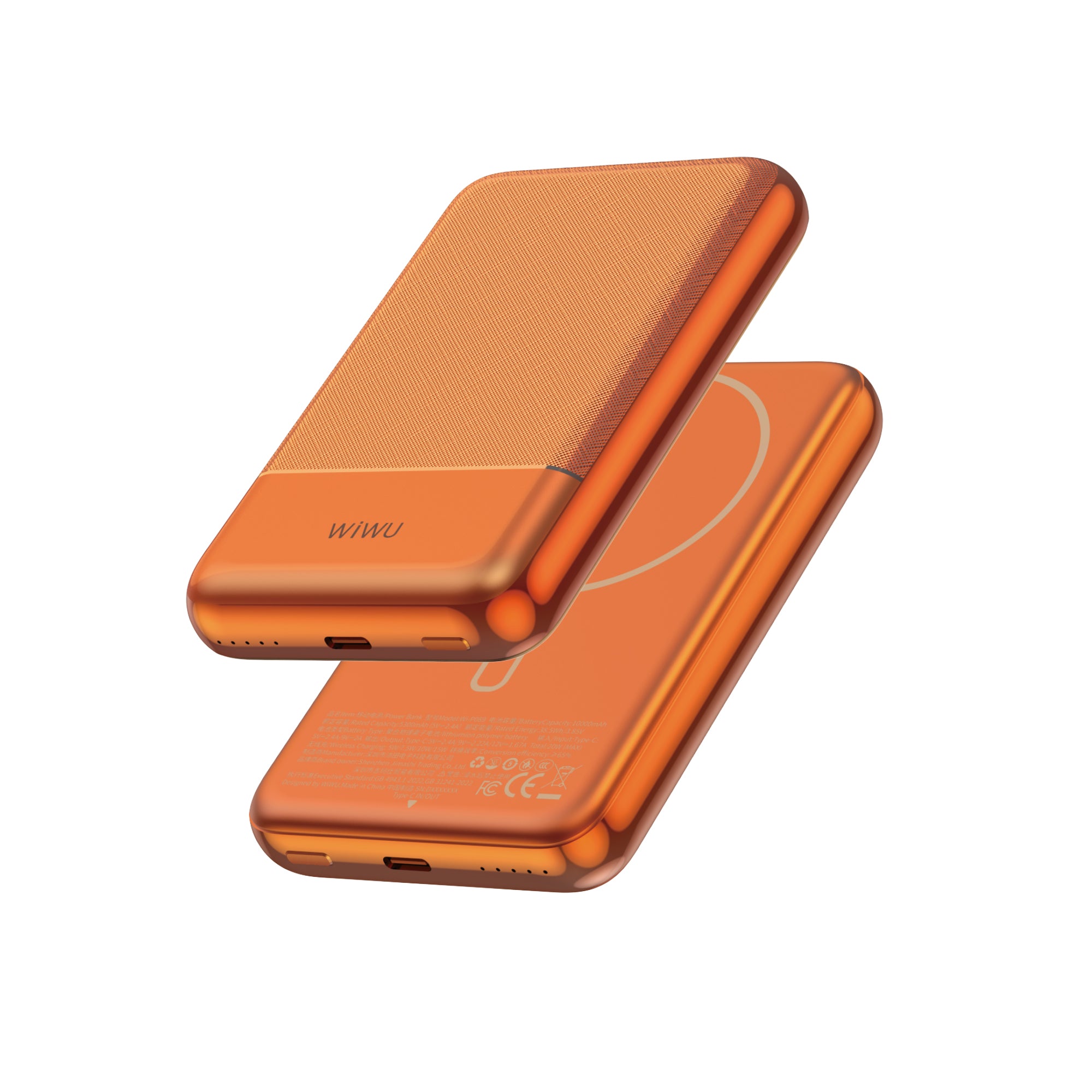 WiWU Silver Seraph Alloy Unibody Power Bank Wi-P089