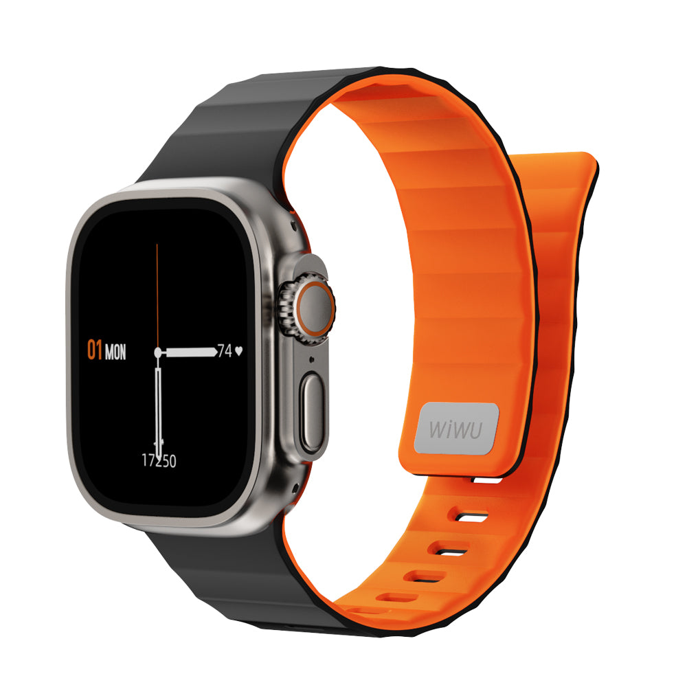 WiWU Mag Secure Watch Band Wi-WB301 Magnetic Silicone Strap