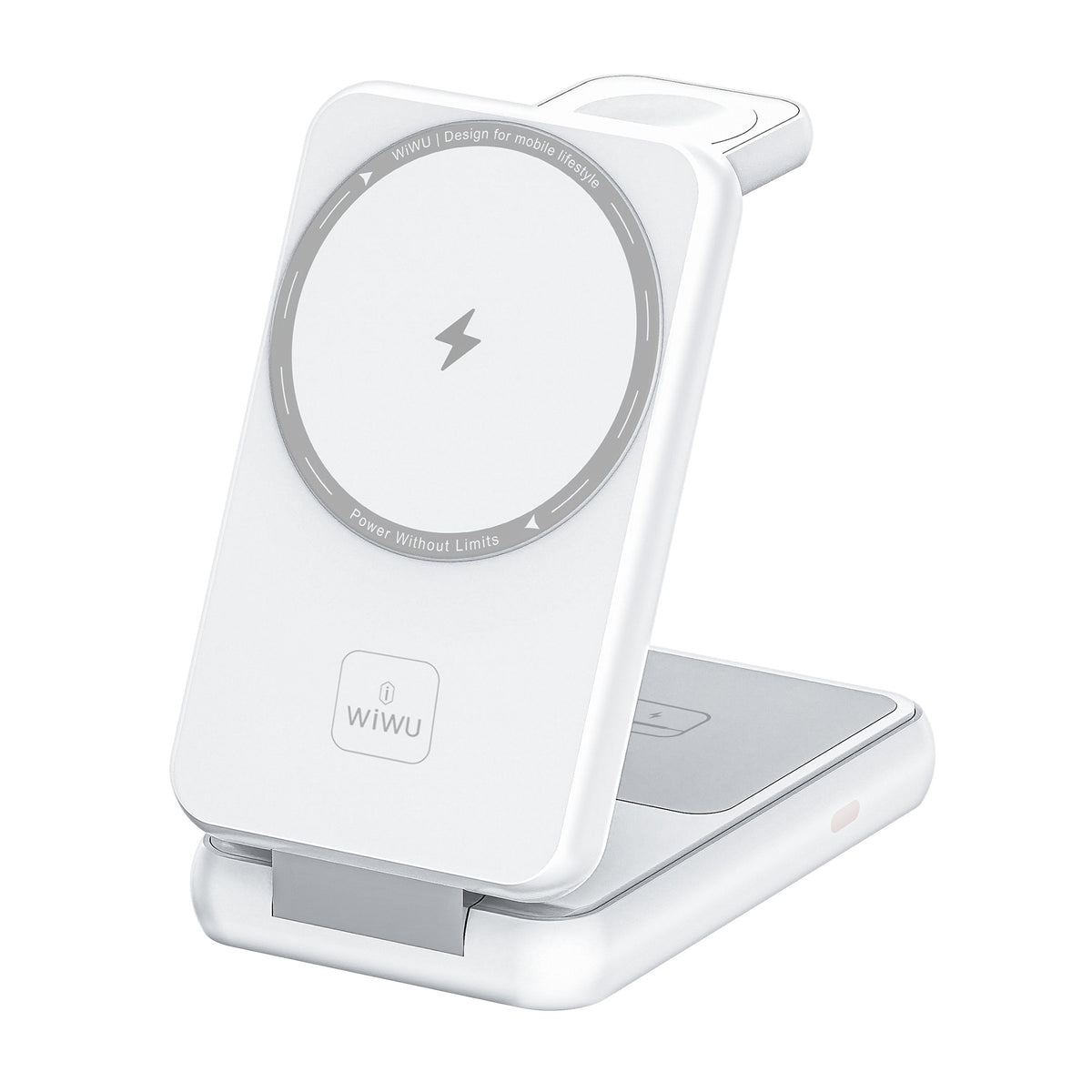 WiWU 3-in-1 WH500 Foldable Magnetic Wireless Charger