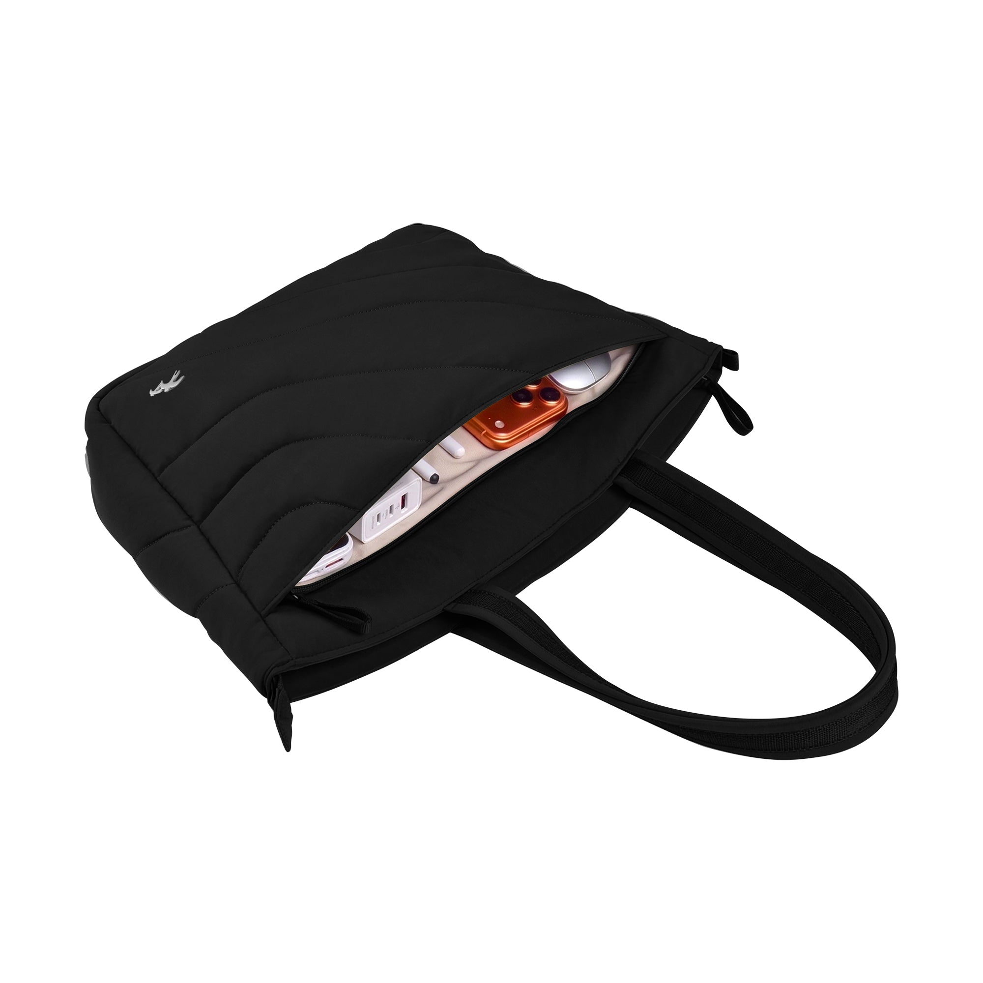 WiWU Swallow Tote Laptop Bag Waterproof Commuter Shoulder Bag with Velvet Lining