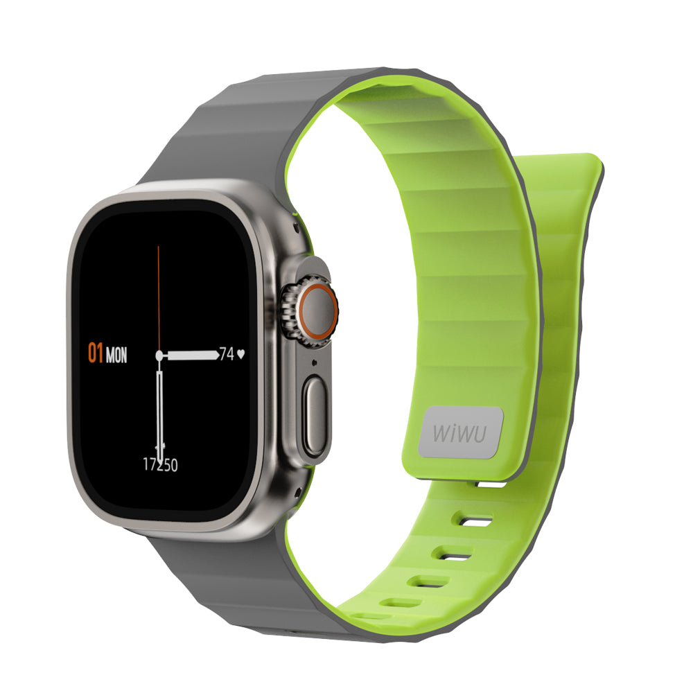 WiWU Mag Secure Watch Band Wi-WB301 Magnetic Silicone Strap