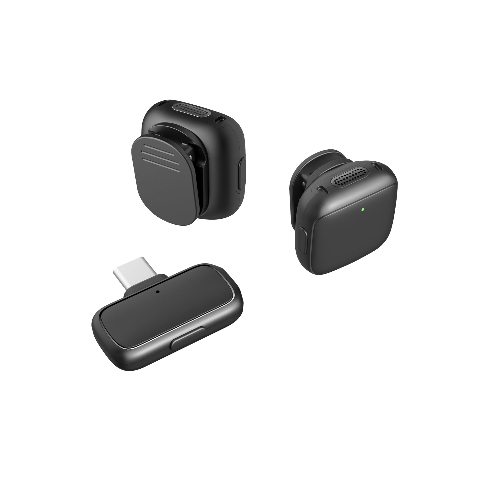 WiWU Wi-WM009 AI Noise-Canceling Wireless Lavalier Microphone