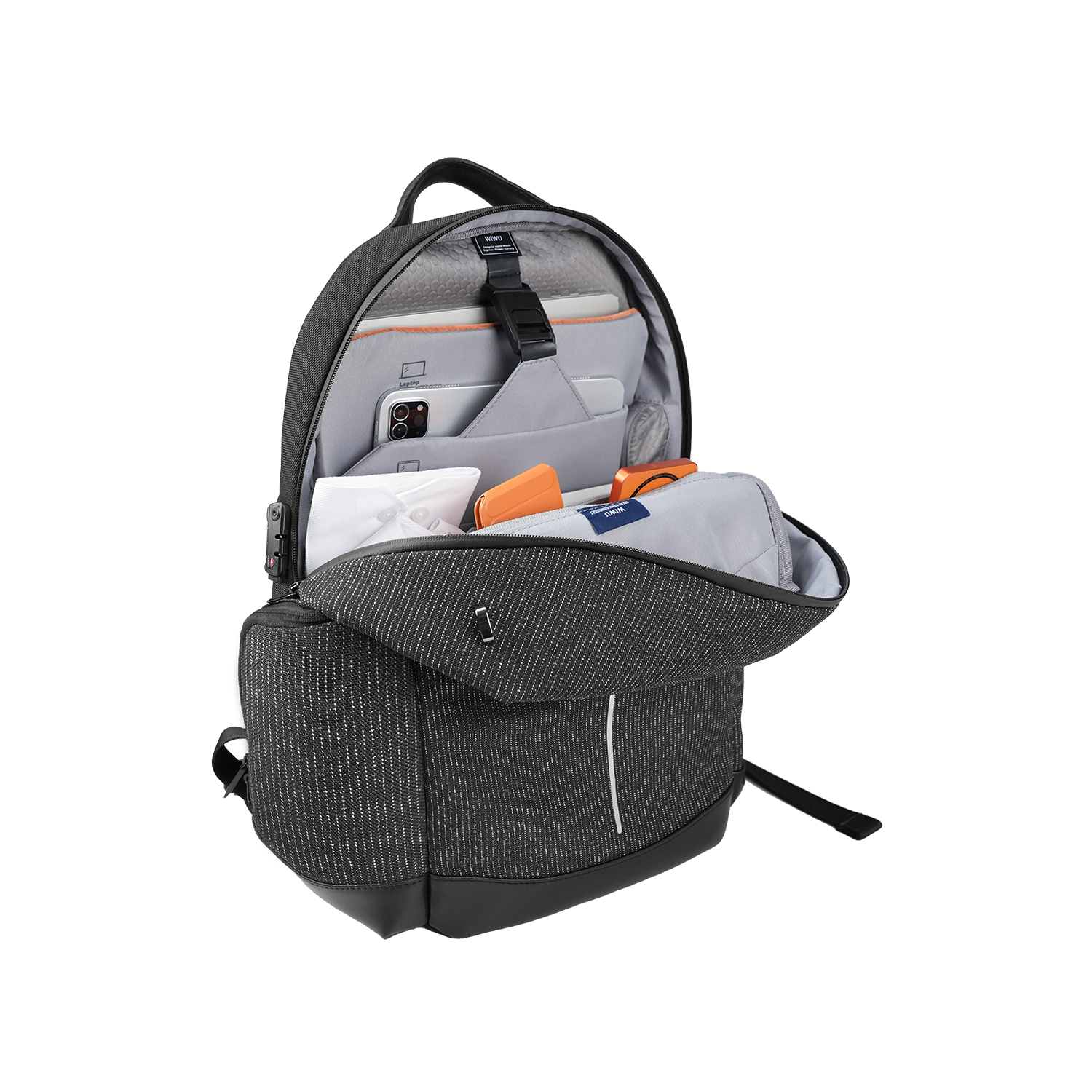 WiWU Anti-Theft Numeric Lock Backpack