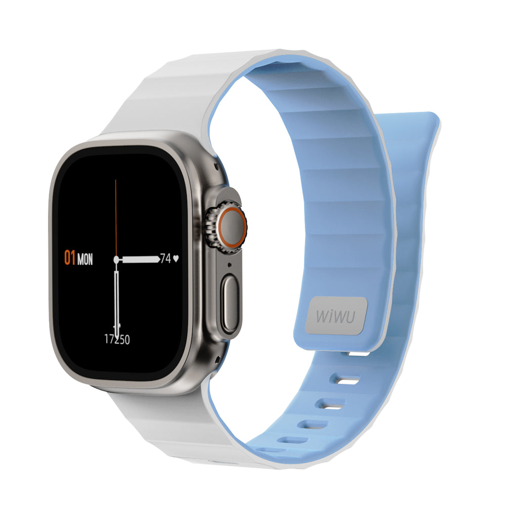 WiWU Mag Secure Watch Band Wi-WB301 Magnetic Silicone Strap