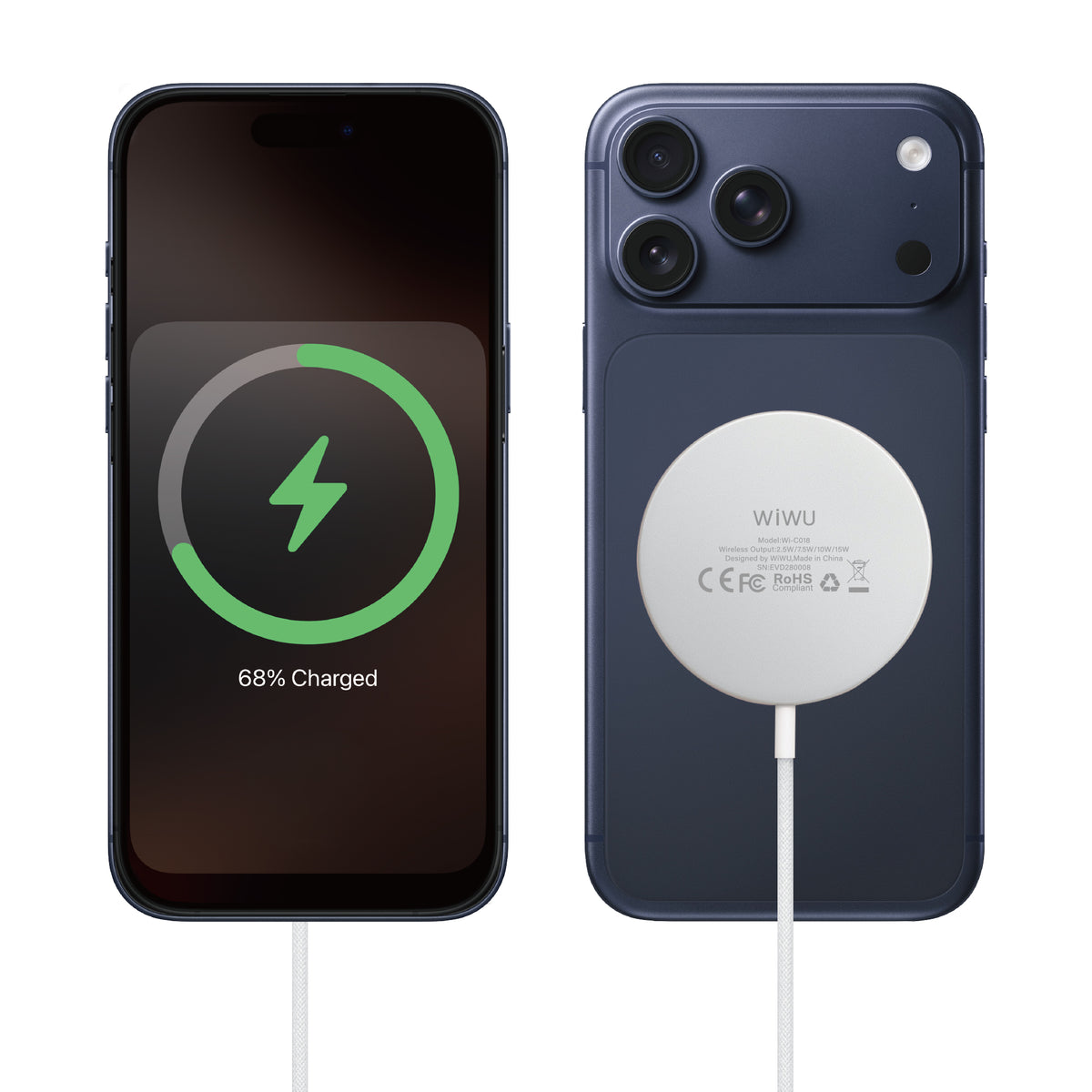 WiWU 15W Magnetic Wireless Charger Wi-C108