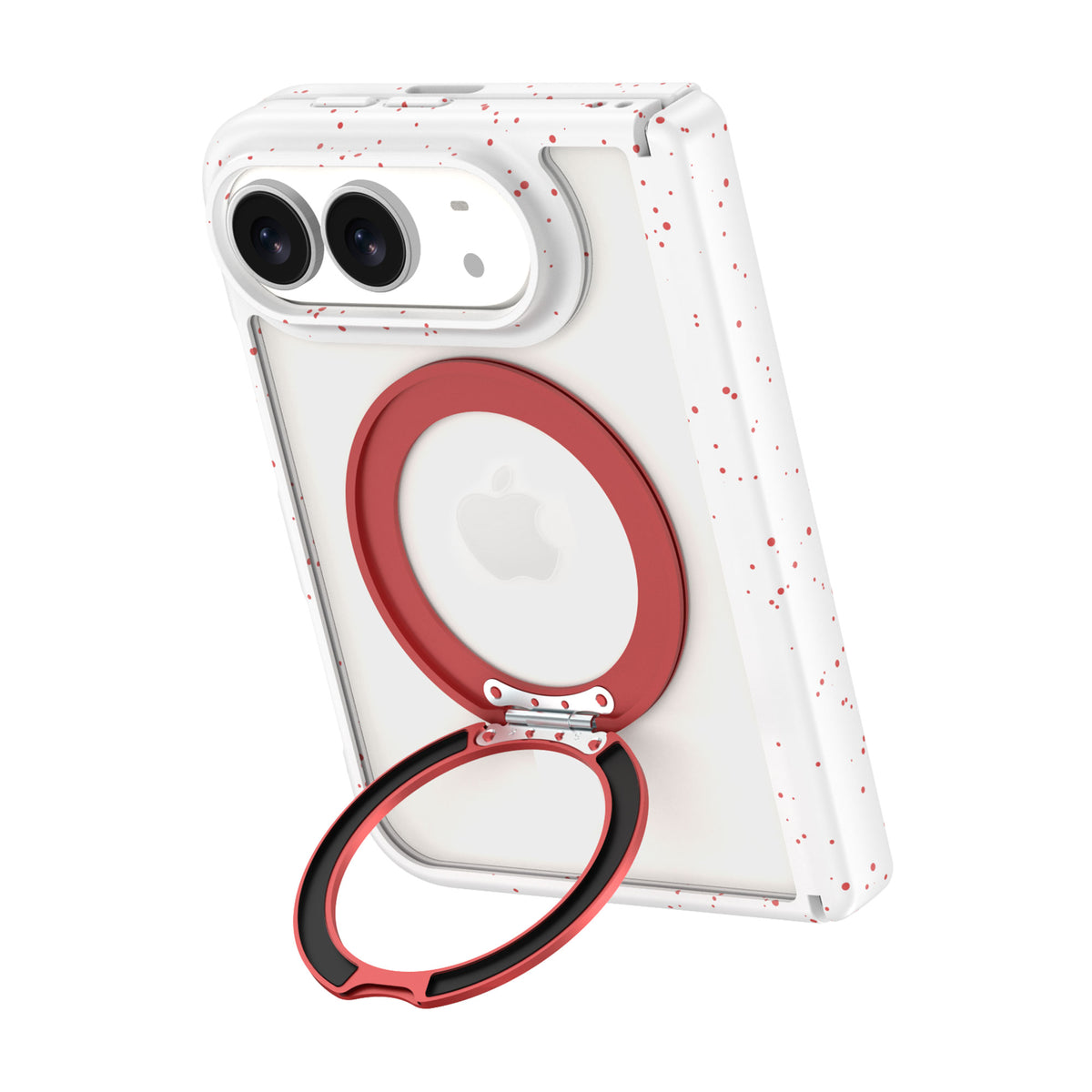 WiWU AA-203 AeroArmor Ultra Matte Anti-Dirt Magnetic Case with 360° Rotating Stand for iP Duo