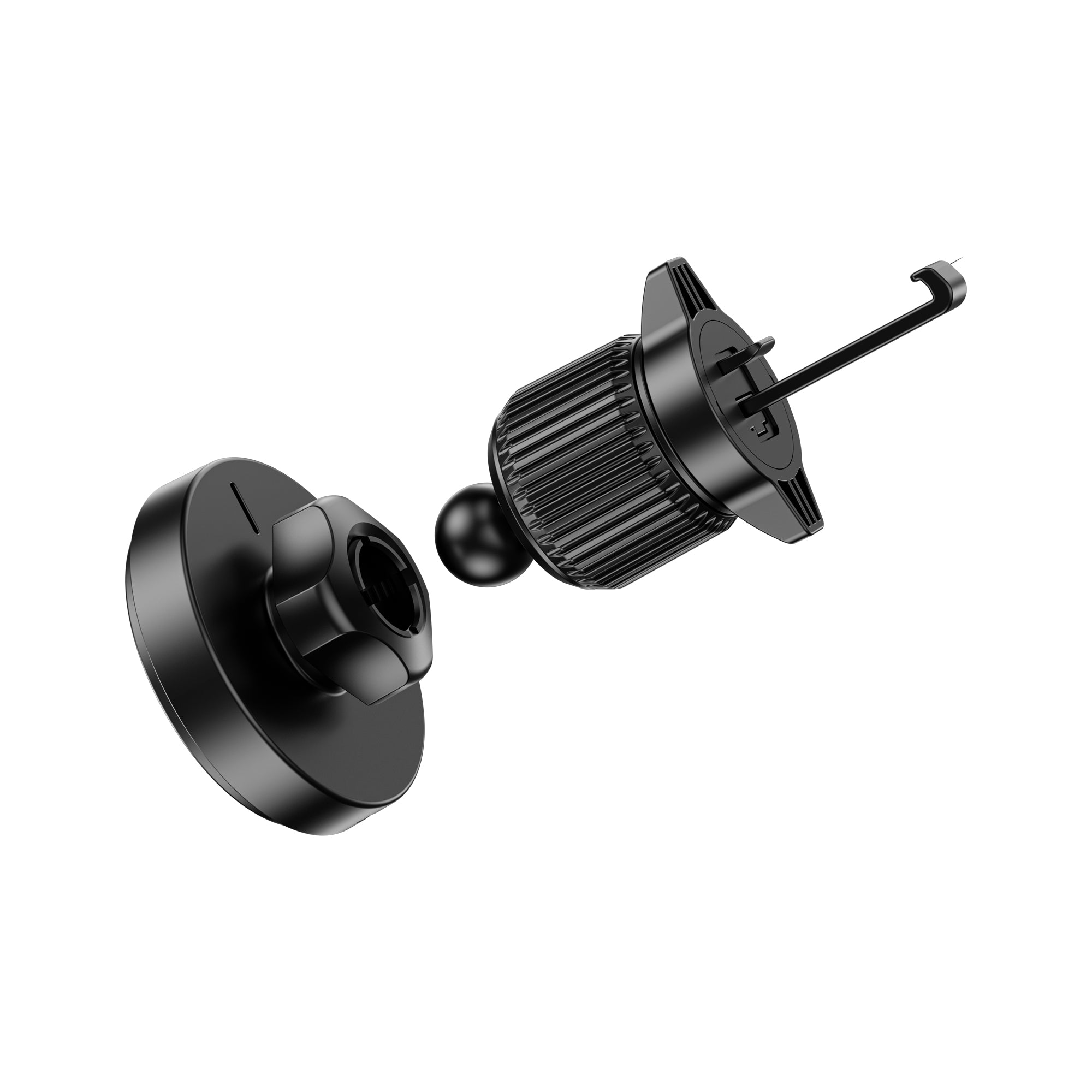 WiWU CH-325 15W Qi2.0 Magnetic Car Wireless Charger 360° Rotating Air‑Vent Mount Fast Charging