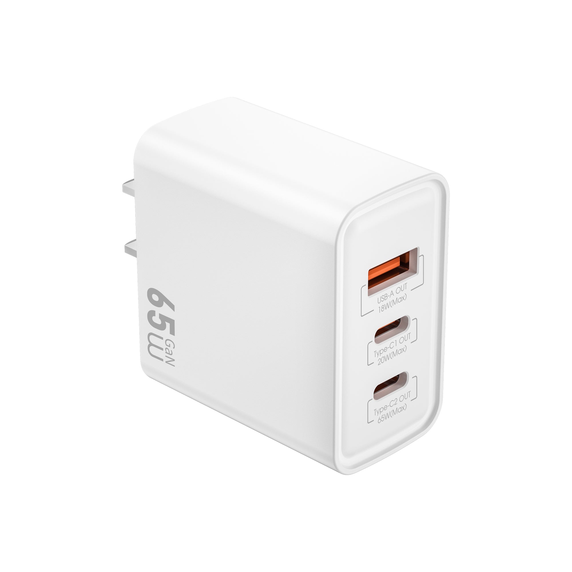 WiWU 65W Essen GaN Fast Charger for Laptop CN UK EU Plug Wi-G005