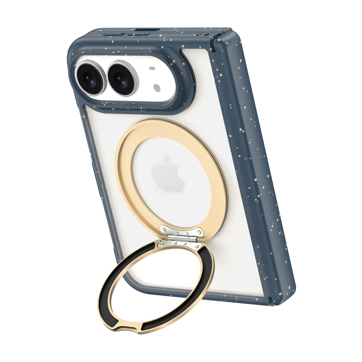 WiWU AA-203 AeroArmor Ultra Matte Anti-Dirt Magnetic Case with 360° Rotating Stand for iP Duo