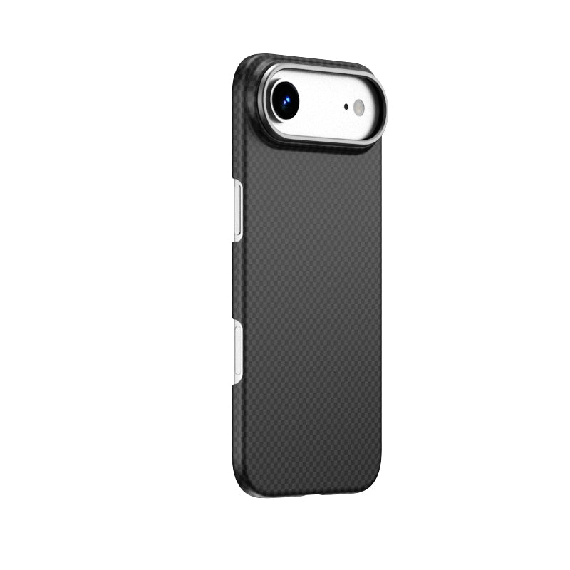 WiWU DCC-208 ARAMID ARMOR Magnetic Case 600D Aramid Fiber Slim Protective Kickstand Cover Anti-Fingerprint for IP17 Series Black Gold Red