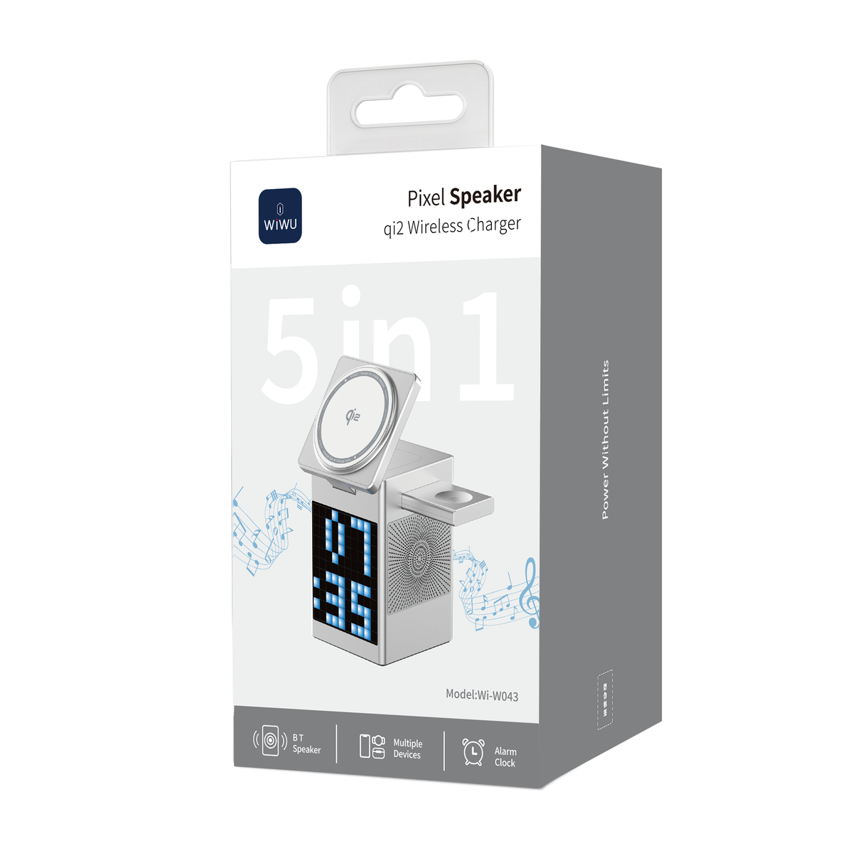 WiWU W043 Pixel 5-in-1 Wireless Charging Station