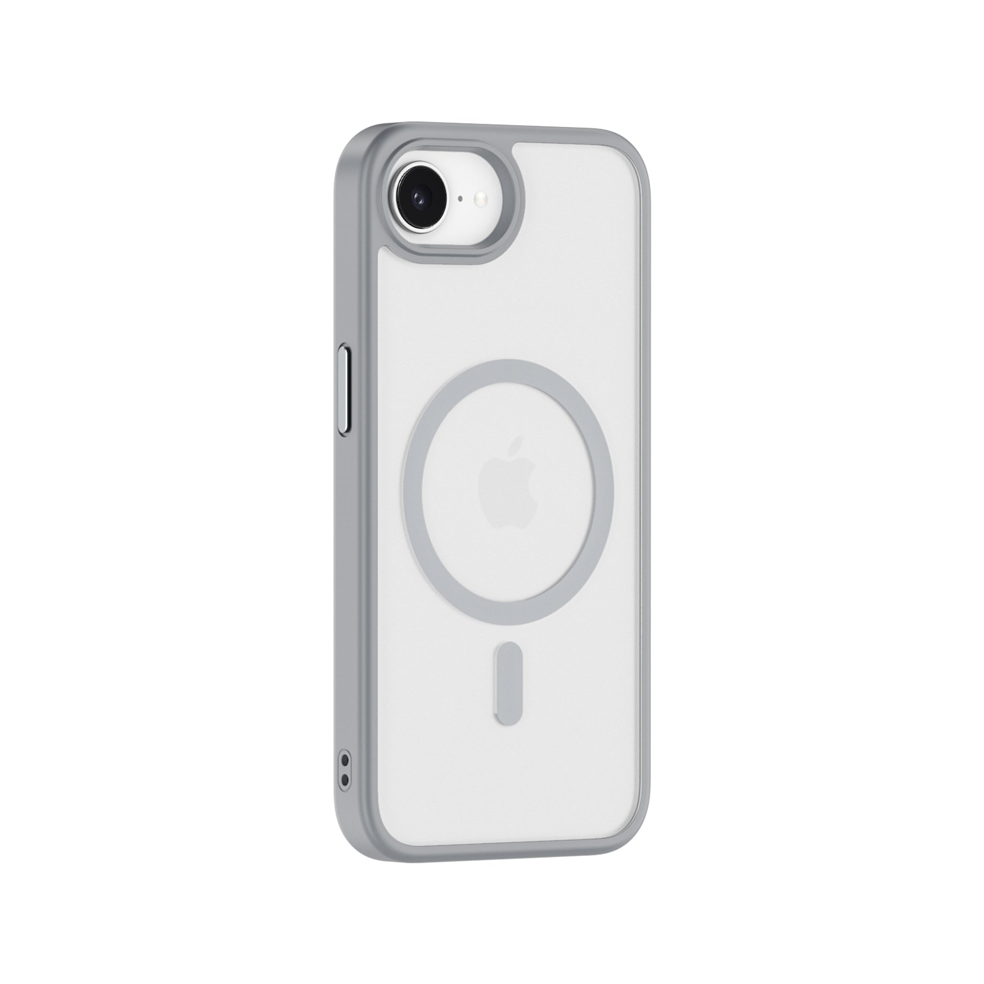 WiWU FGG-012 Armor Magnetic Case Soft Touch with Metal Buttons and Camera Ring for IP17 Series