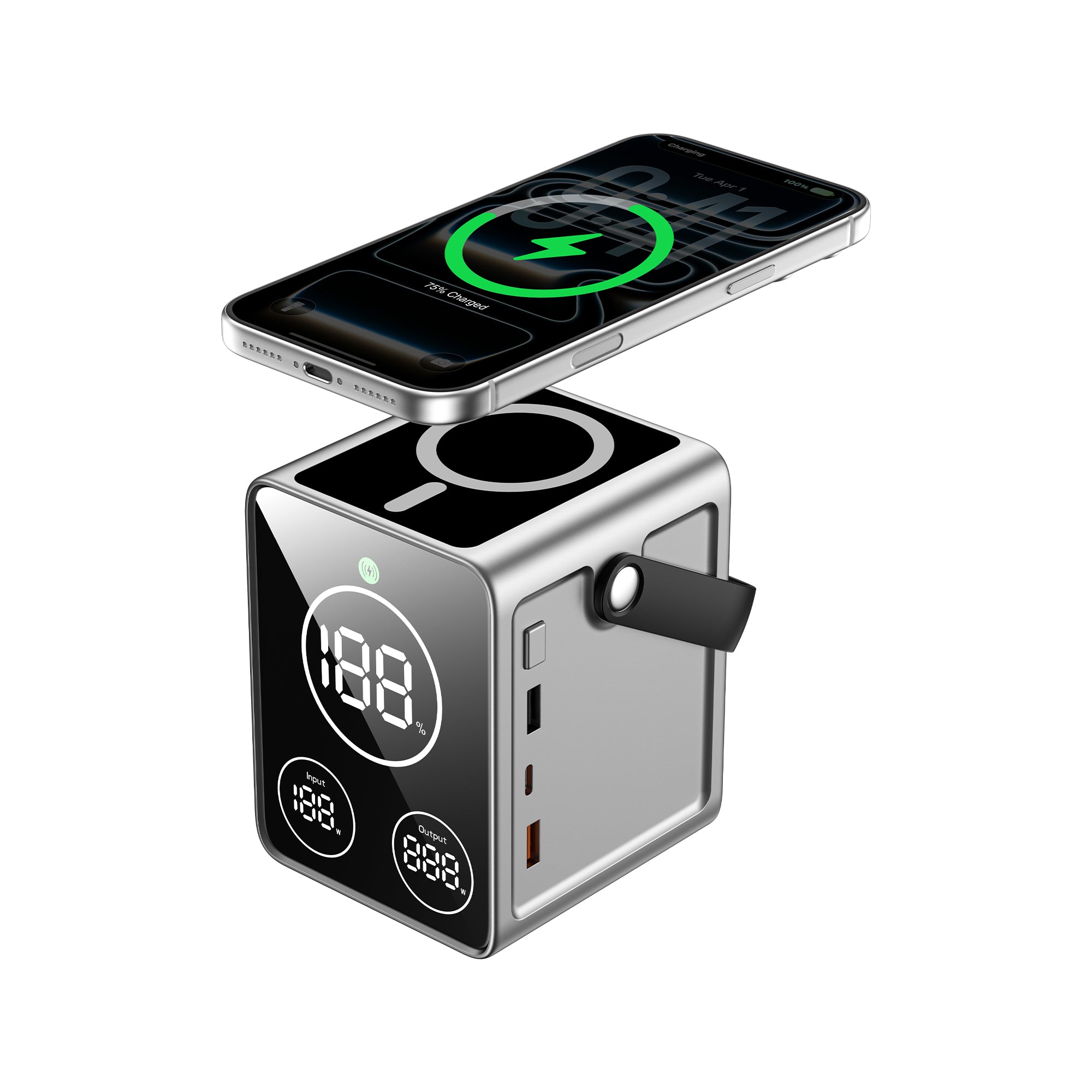 WiWU PS300 50000mAh Power Station with 100W PD Fast Charging & 15W Wireless Charging