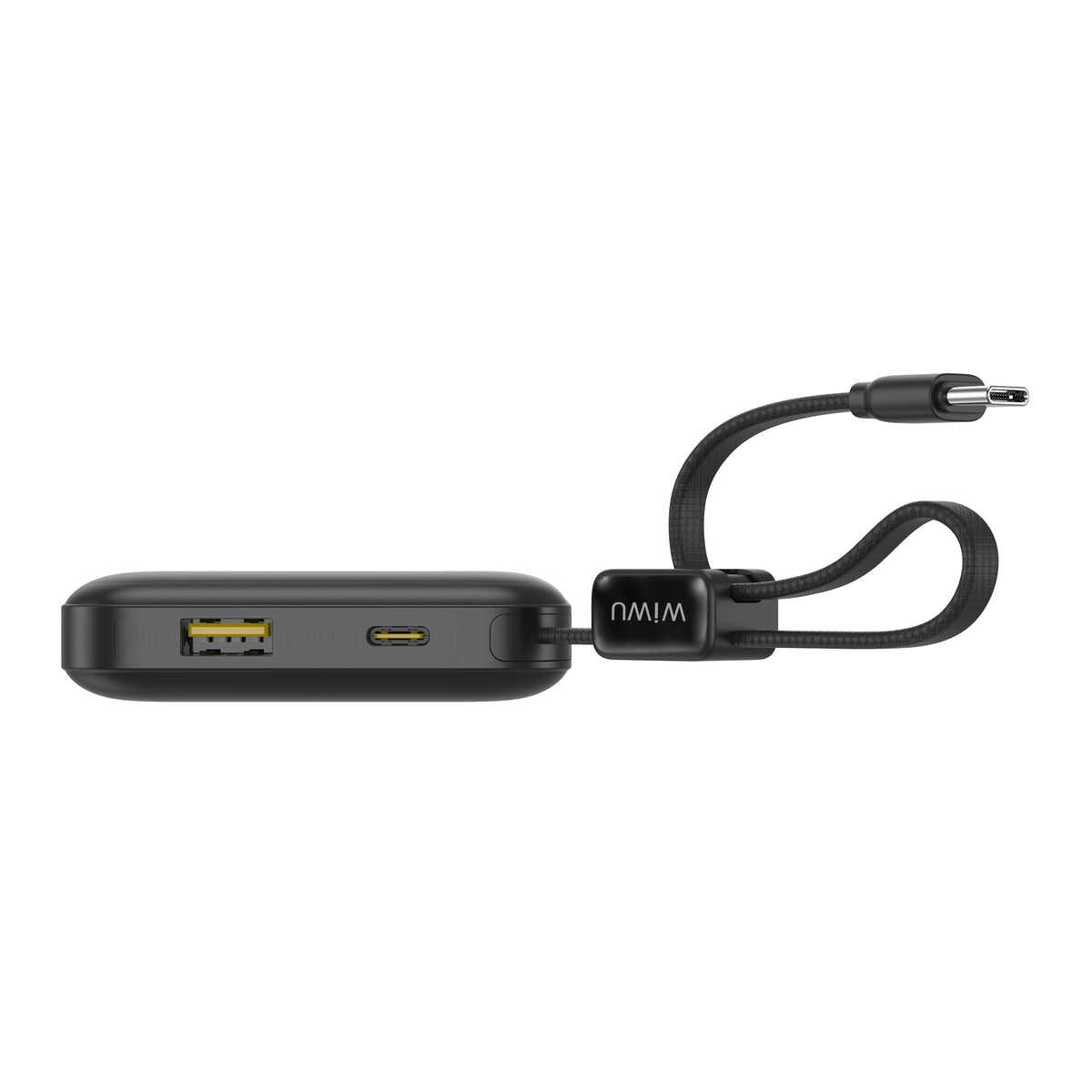 WiWU Wi-P001 10000mAh 22.5W Fast Charging Power Bank with LED Display