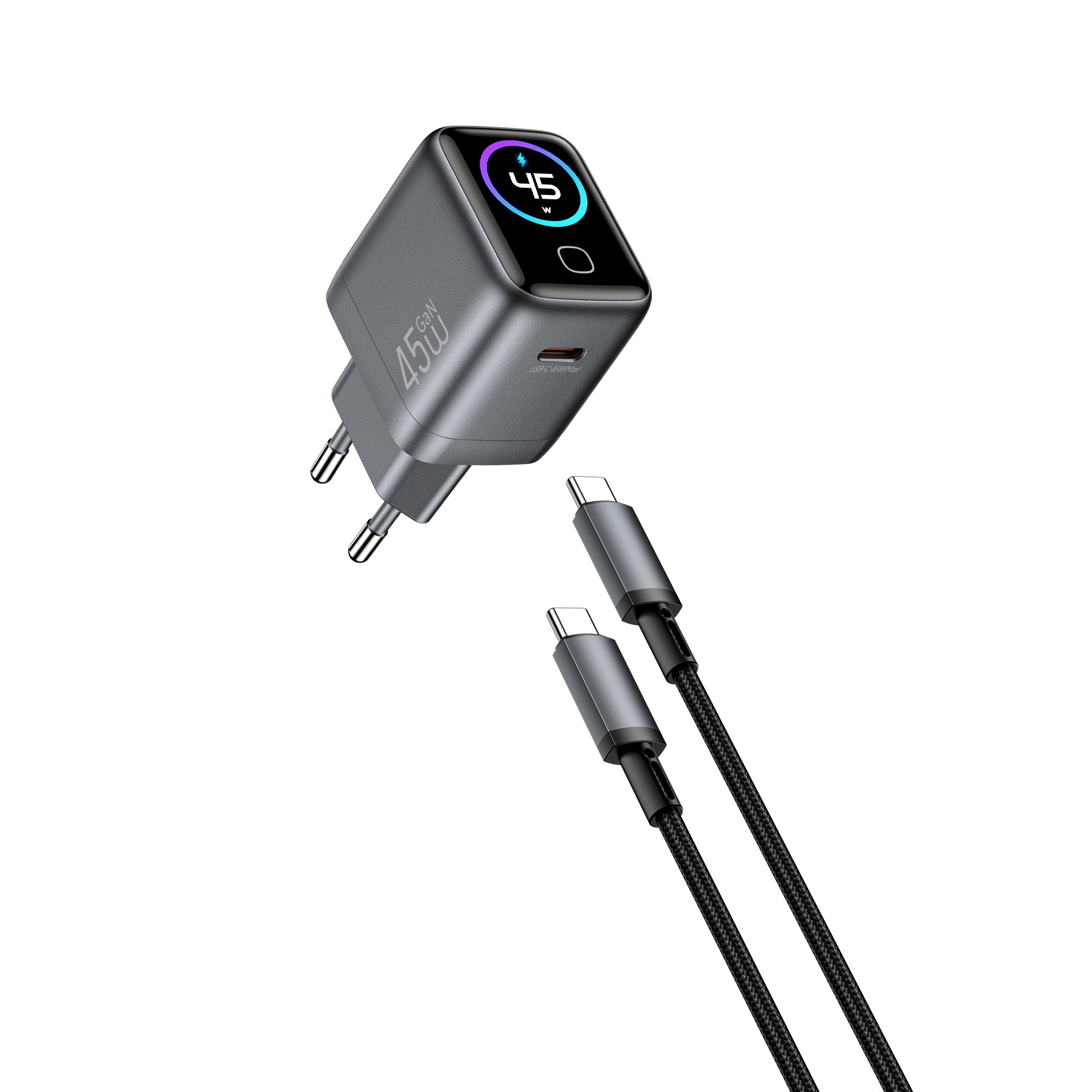 WiWU Voyager 45W PD/QC GaN Charger Combo CHG500