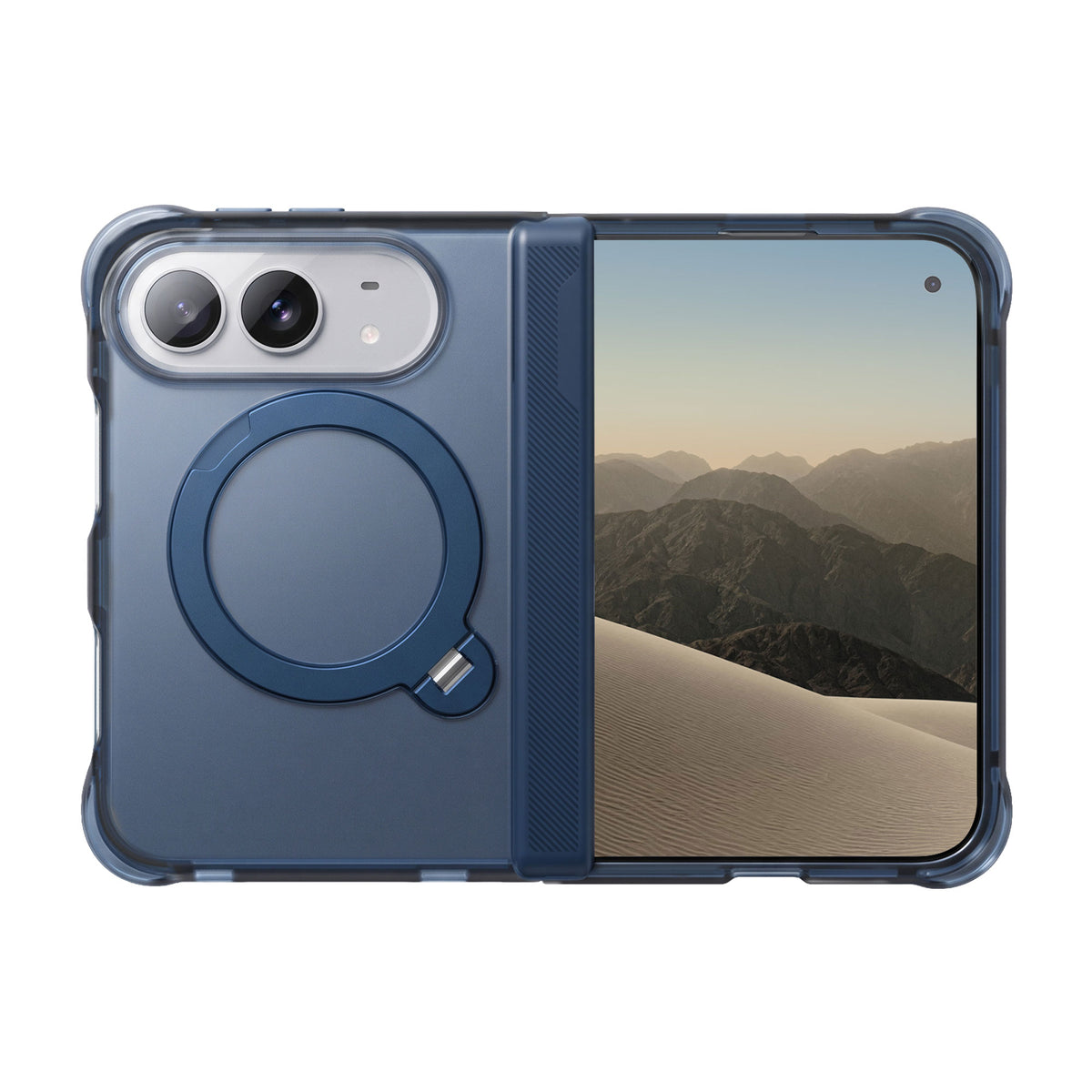 WiWU AS-203 AeroShield Ultra Airbag Anti-Proof Magnetic Case with Adjustable Stand for iP Duo