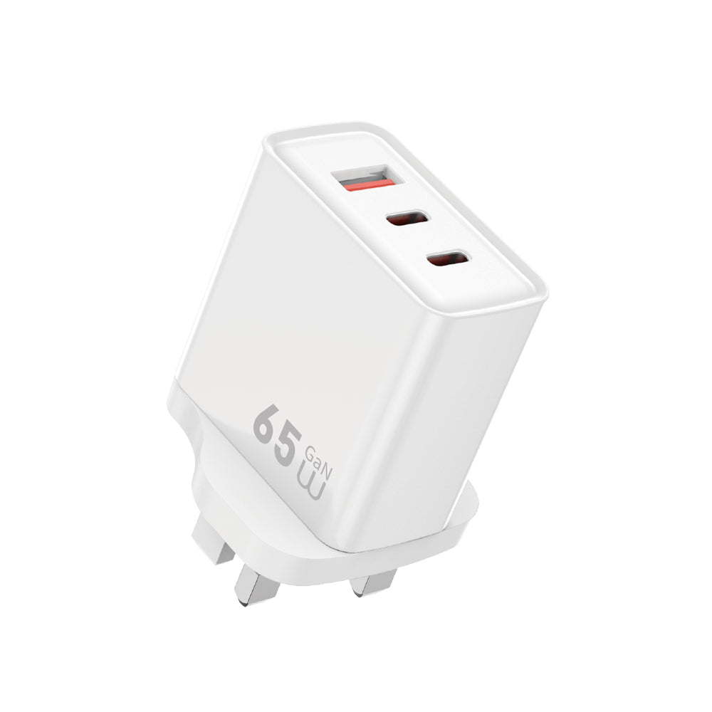 WiWU 65W Essen GaN Fast Charger for Laptop CN UK EU Plug Wi-G005