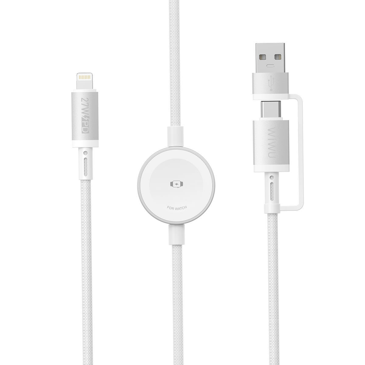 WiWU TitanLink 2-in-1 Apple Watch Charging Cable | Wi-C104 / Wi-C105