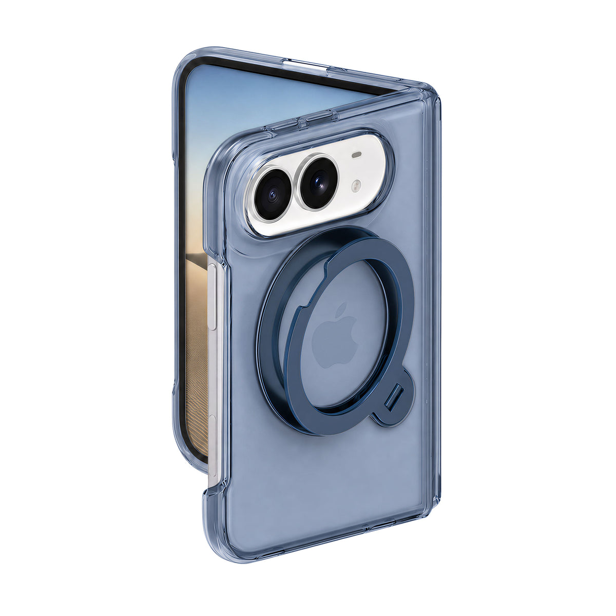 WiWU DS-203 DiamondShield Ultra Anti-Yellowing Magnetic Case with Adjustable Stand for iP Duo