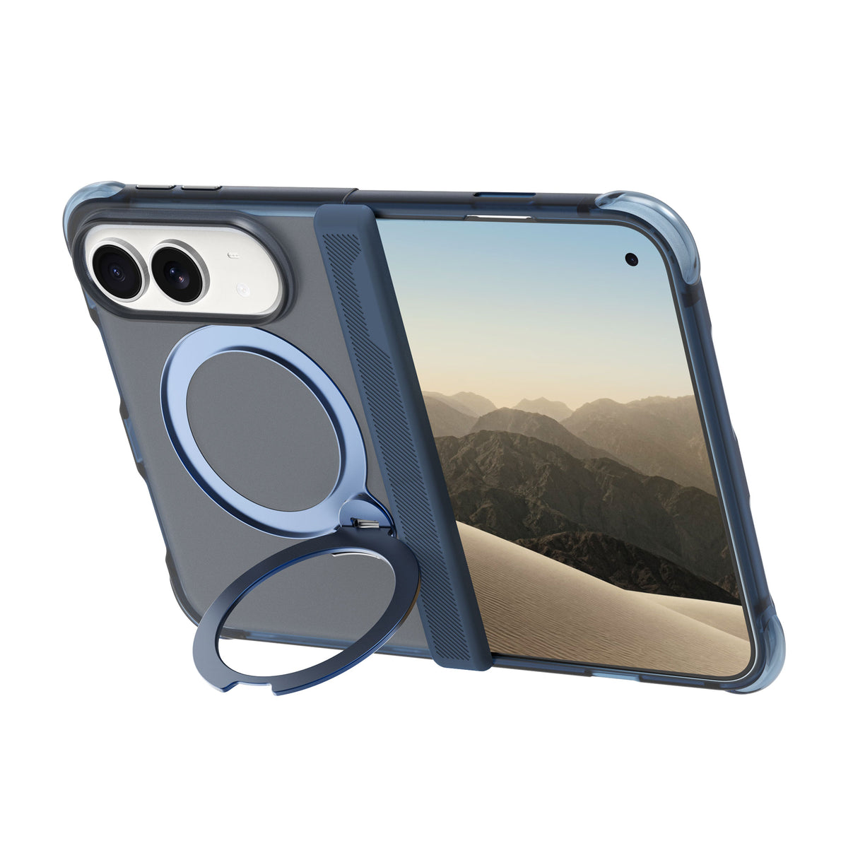WiWU AS-203 AeroShield Ultra Airbag Anti-Proof Magnetic Case with Adjustable Stand for iP Duo