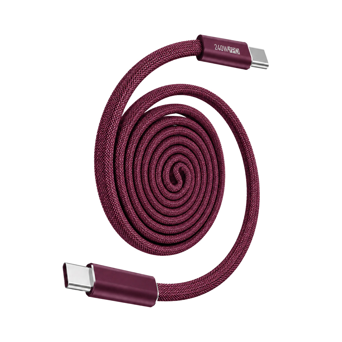 WiWU Wi-C114/C115 240W Magnetic Braided Charging Cable