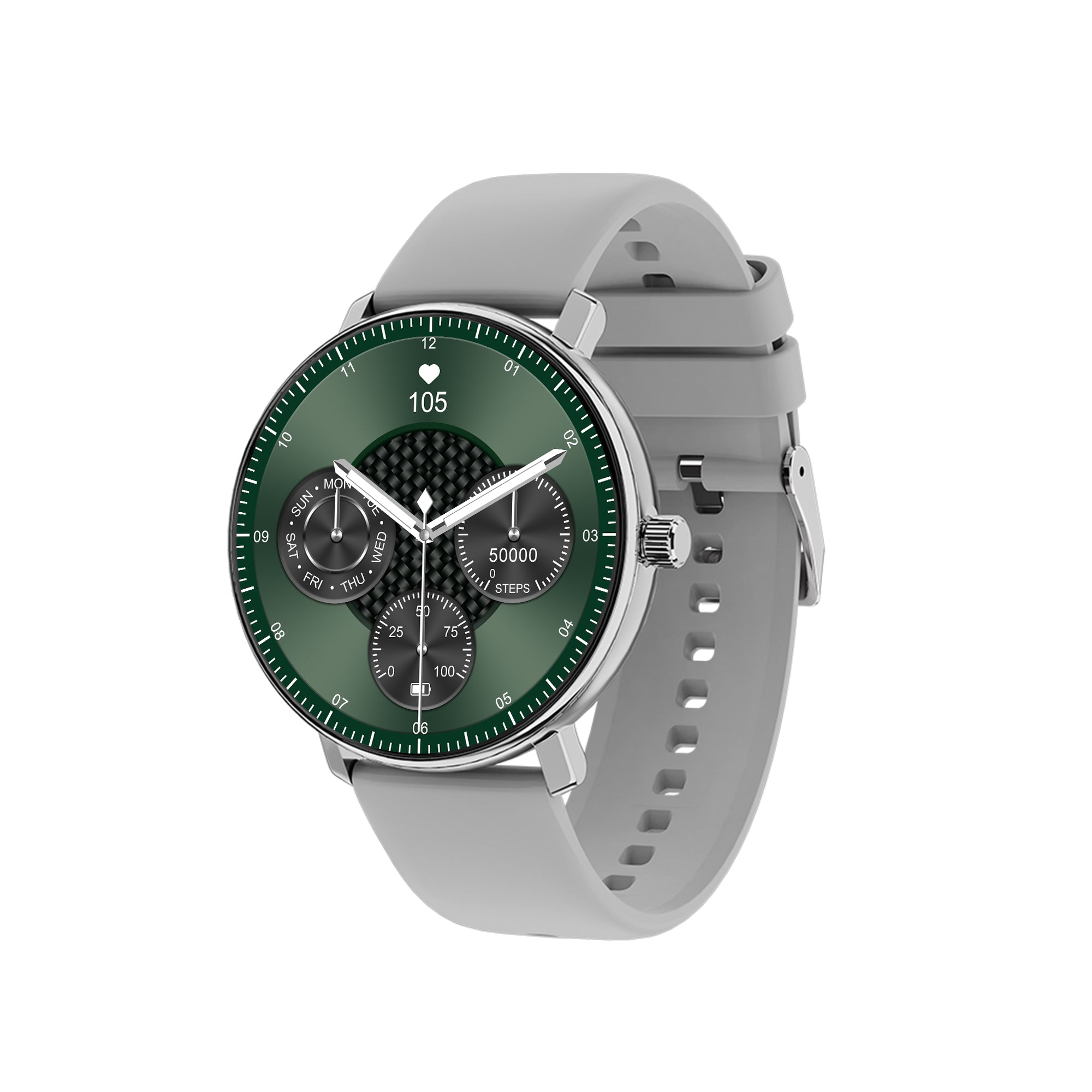WiWU SW07 Smart Watch 1.32" AMOLED Display | Bluetooth Calling | Health & Fitness Tracker