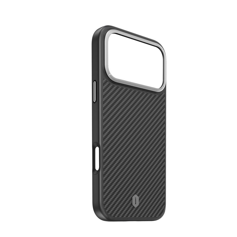 WiWU DCC-205 Aramid Fiber Magnetic Case Soft Touch with Kevlar Shell and Metal Buttons for IP17 Series