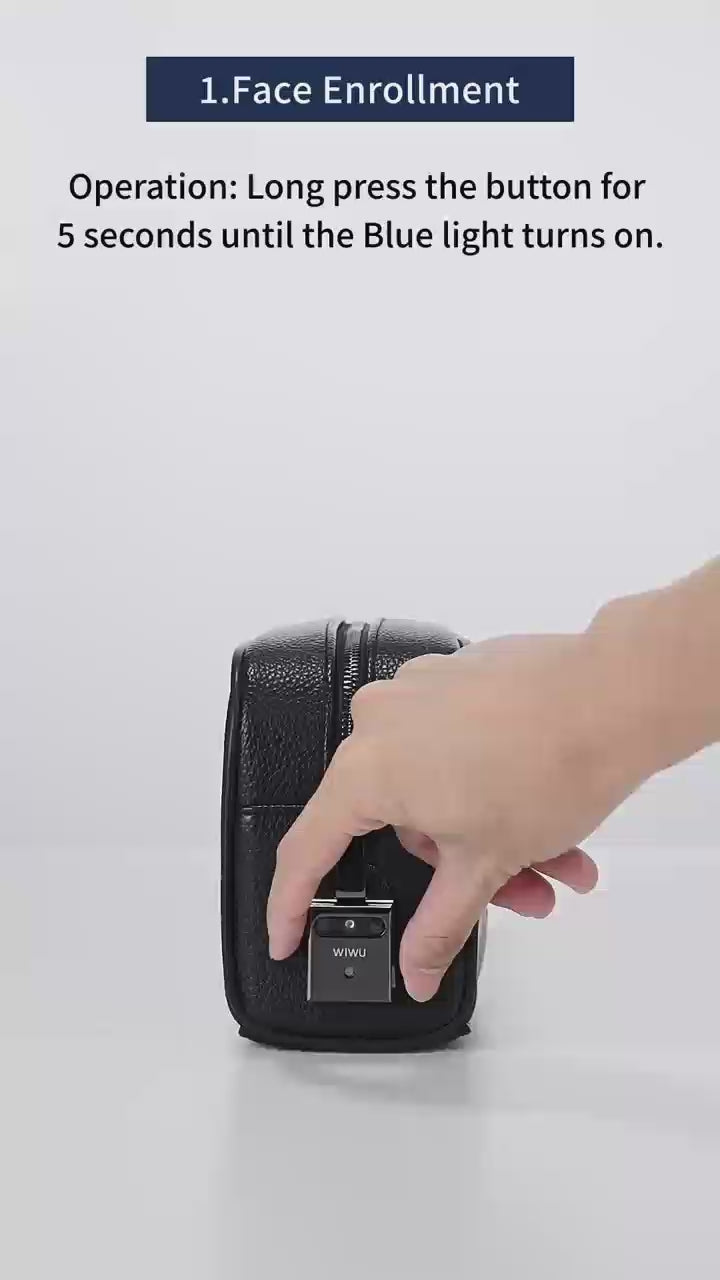 Royal Face Recogni tion Lock Pouch